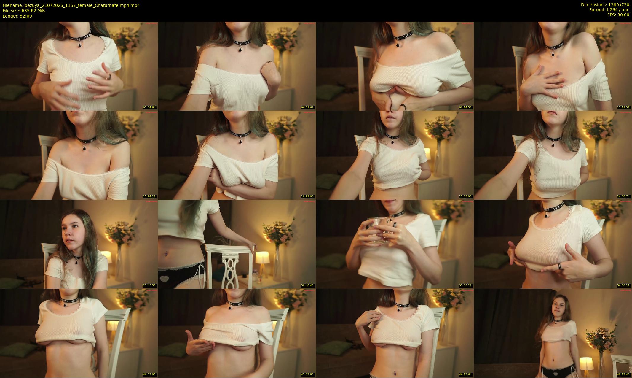 bezuya — 53 minute Chaturbate female cam show recording, 720p, Jul 21, 2025