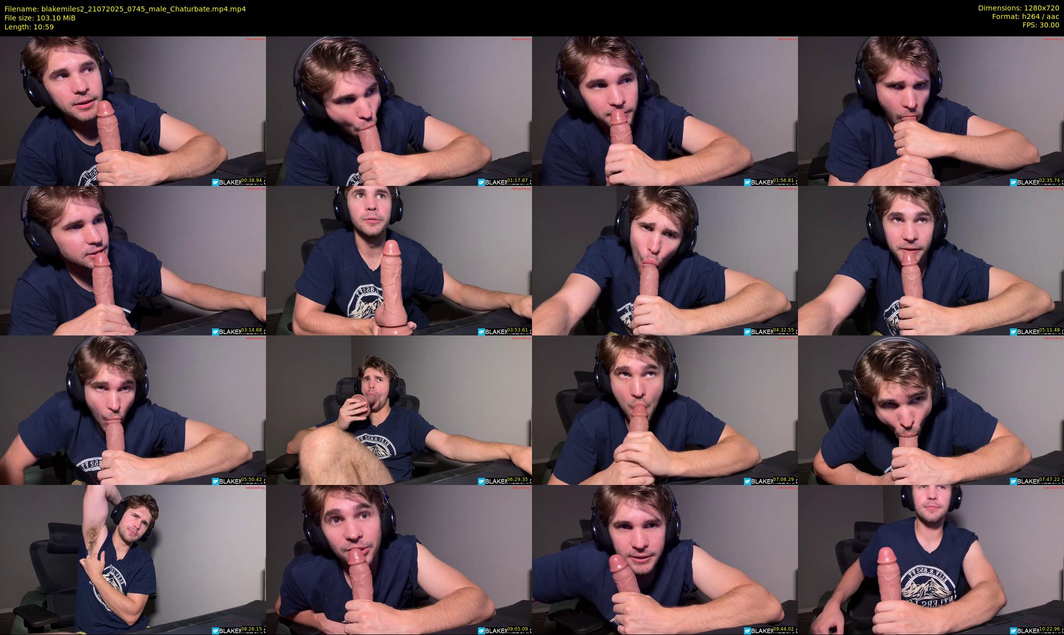 blakemiles2 — 11 minute Chaturbate male cam show recording, 720p, Jul 21, 2025