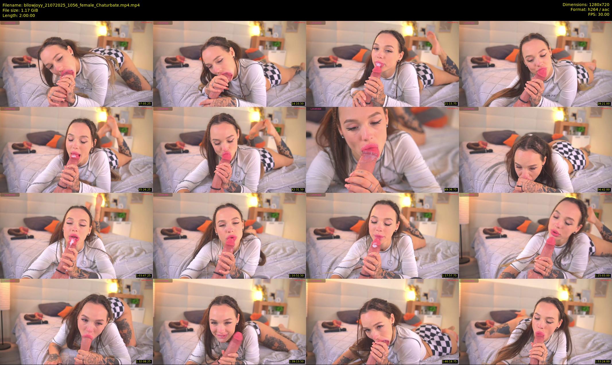 bllowjoyy — 120 minute Chaturbate female cam show recording, 720p, Jul 21, 2025