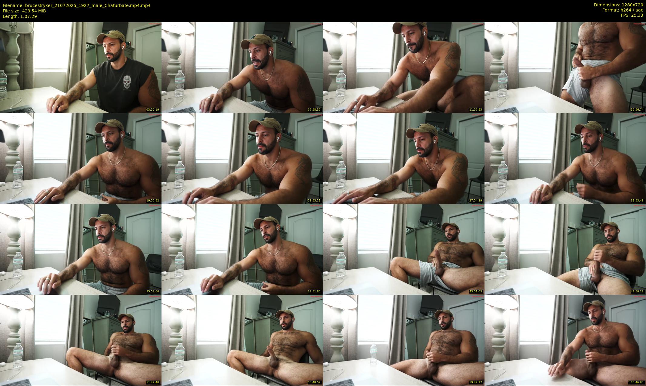 brucestryker — 68 minute Chaturbate male cam show recording, 720p, Jul 21, 2025