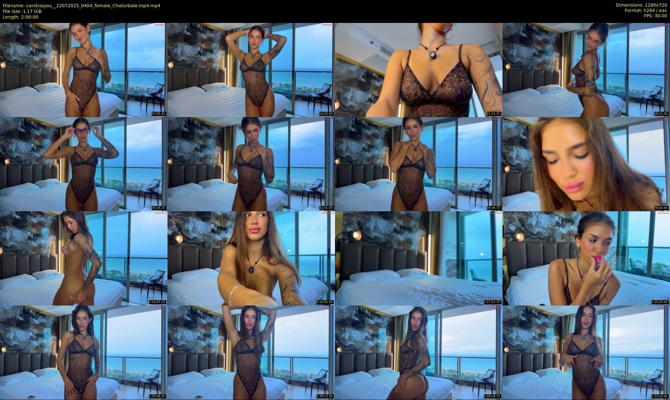 canikissyou_ — 120 minute Chaturbate female cam show recording, 720p, Jul 22, 2025