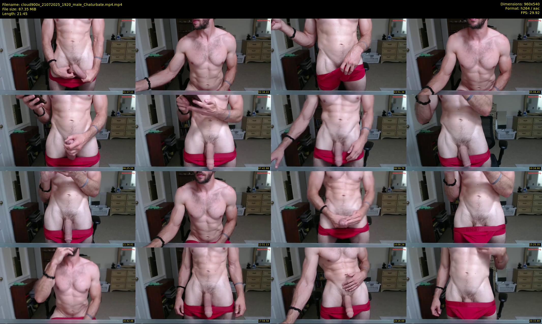 cloud900x — 22 minute Chaturbate male cam show recording, 480p, Jul 21, 2025