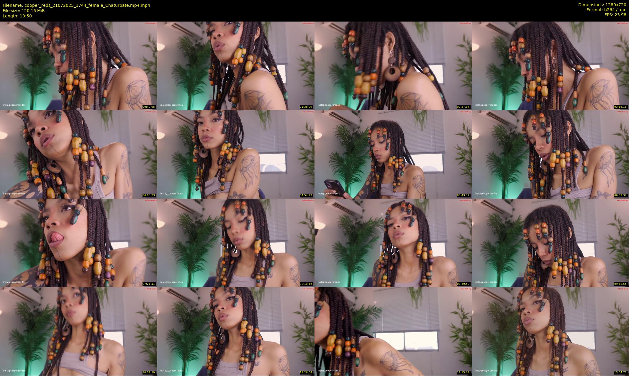 cooper_reds — 14 minute Chaturbate female cam show recording, 720p, Jul 21, 2025