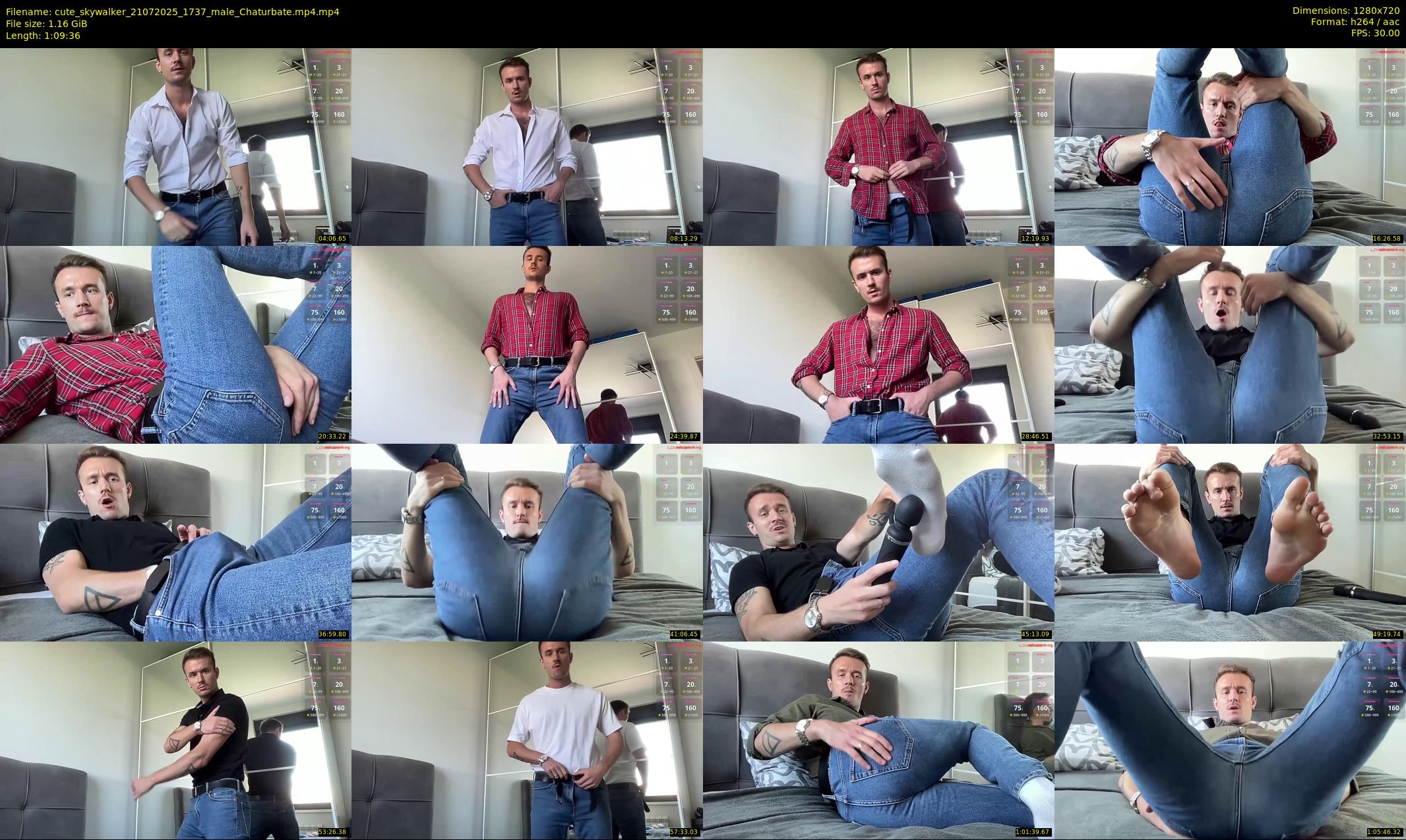 cute_skywalker — 70 minute Chaturbate male cam show recording, 720p, Jul 21, 2025
