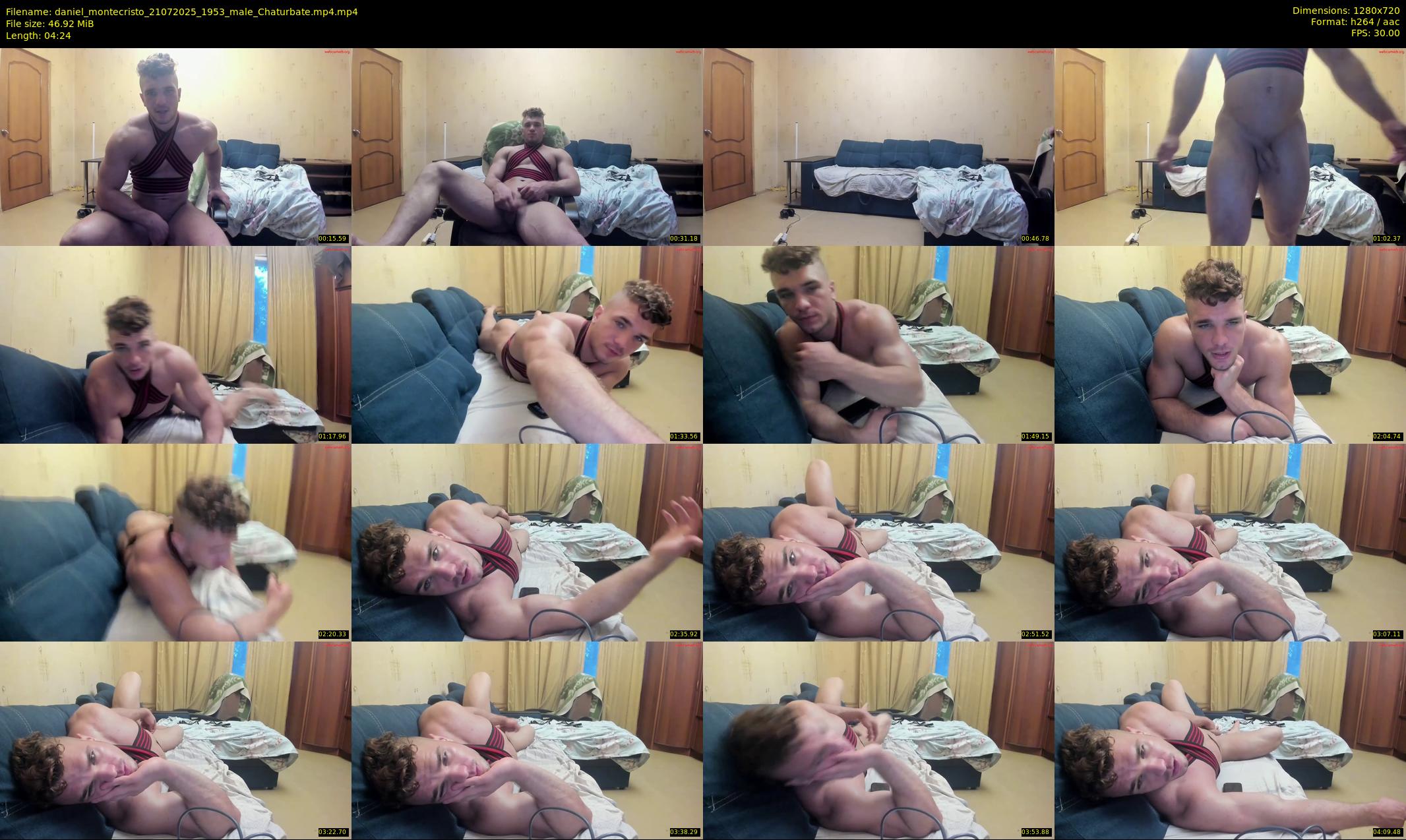 daniel_montecristo — 5 minute Chaturbate male cam show recording, 720p, Jul 21, 2025