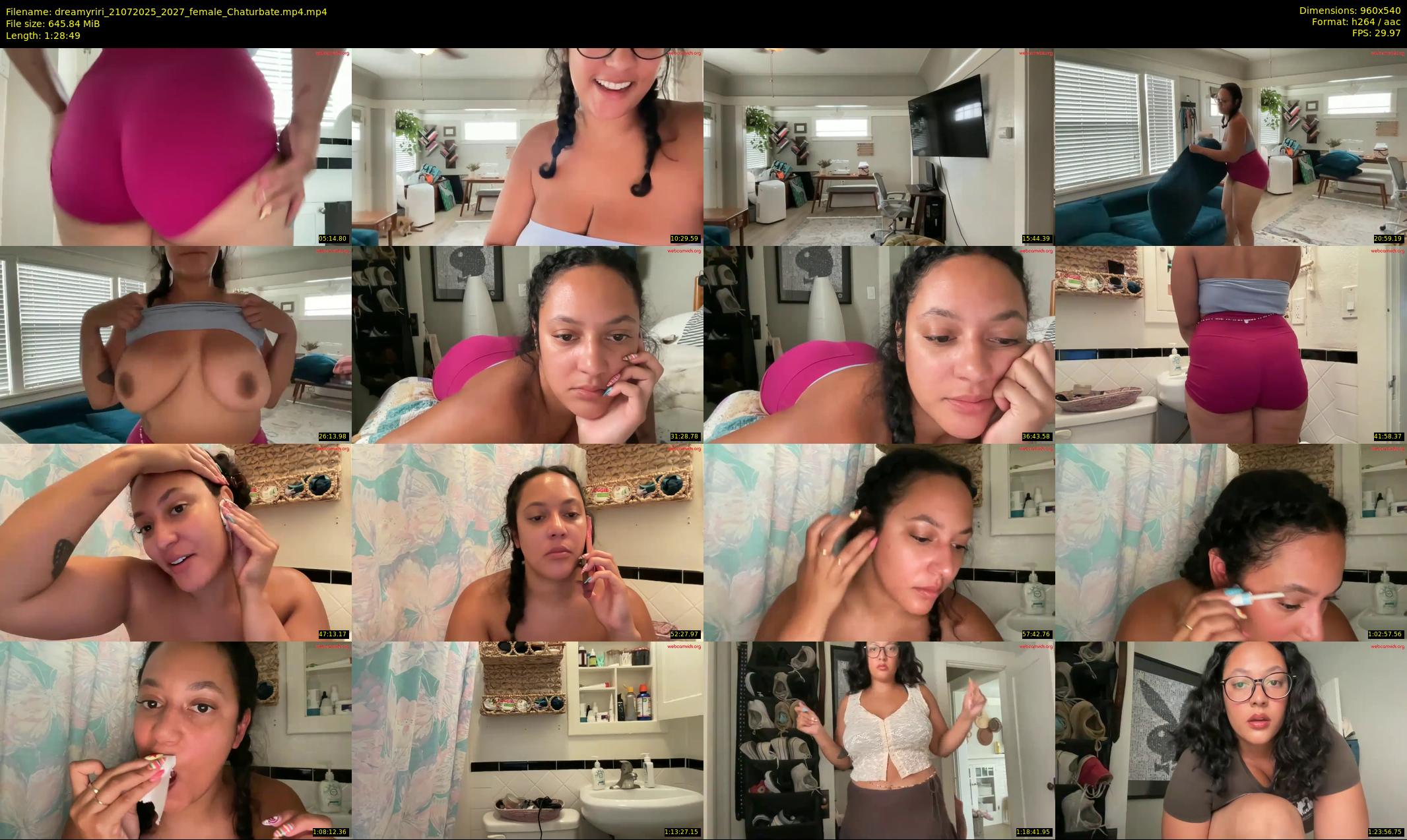 dreamyriri — 89 minute Chaturbate female cam show recording, 480p, Jul 21, 2025
