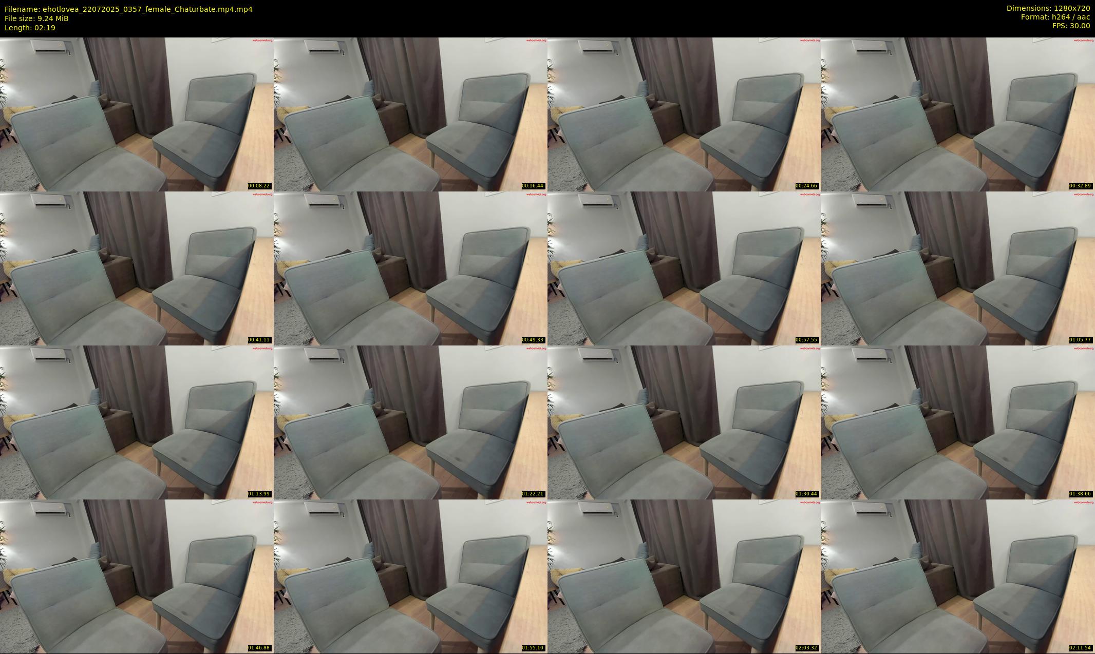 ehotlovea — 3 minute Chaturbate female cam show recording, 720p, Jul 22, 2025