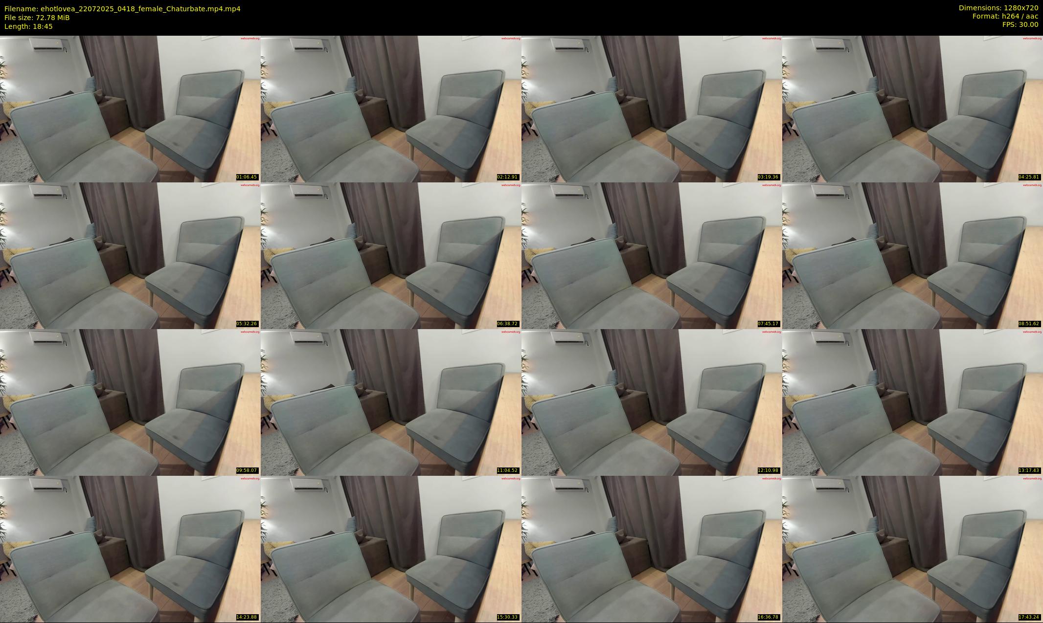 ehotlovea — 19 minute Chaturbate female cam show recording, 720p, Jul 22, 2025