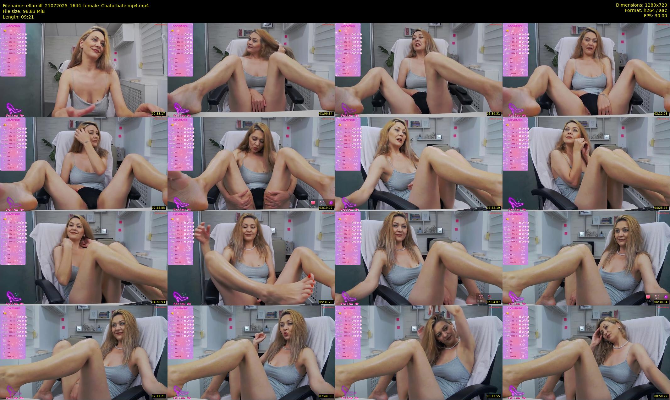 ellamilf — 10 minute Chaturbate female cam show recording, 720p, Jul 21, 2025