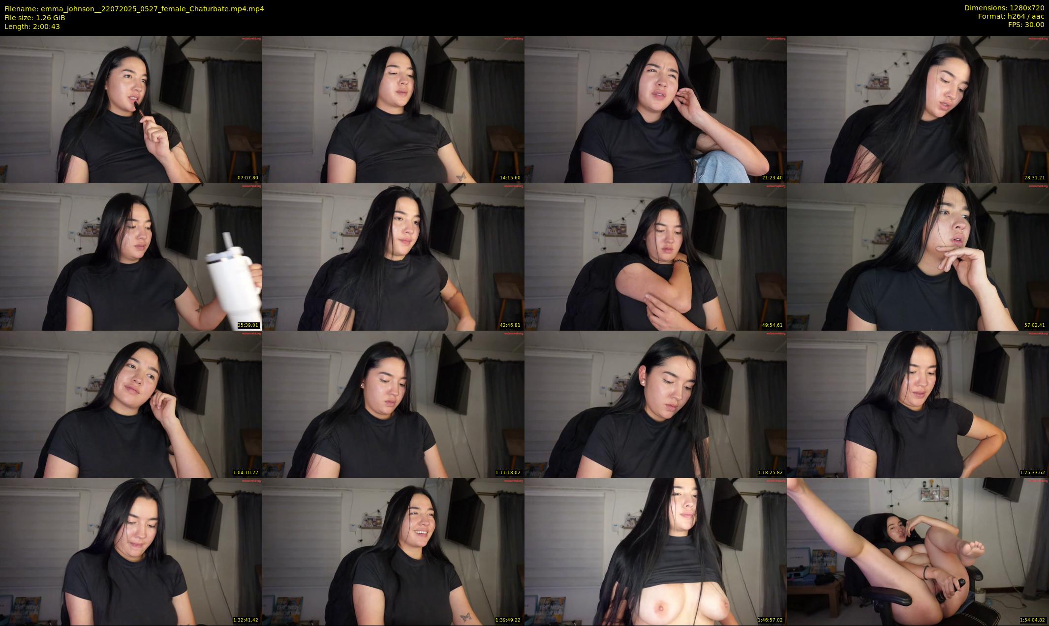 emma_johnson_ — 121 minute Chaturbate female cam show recording, 720p, Jul 22, 2025