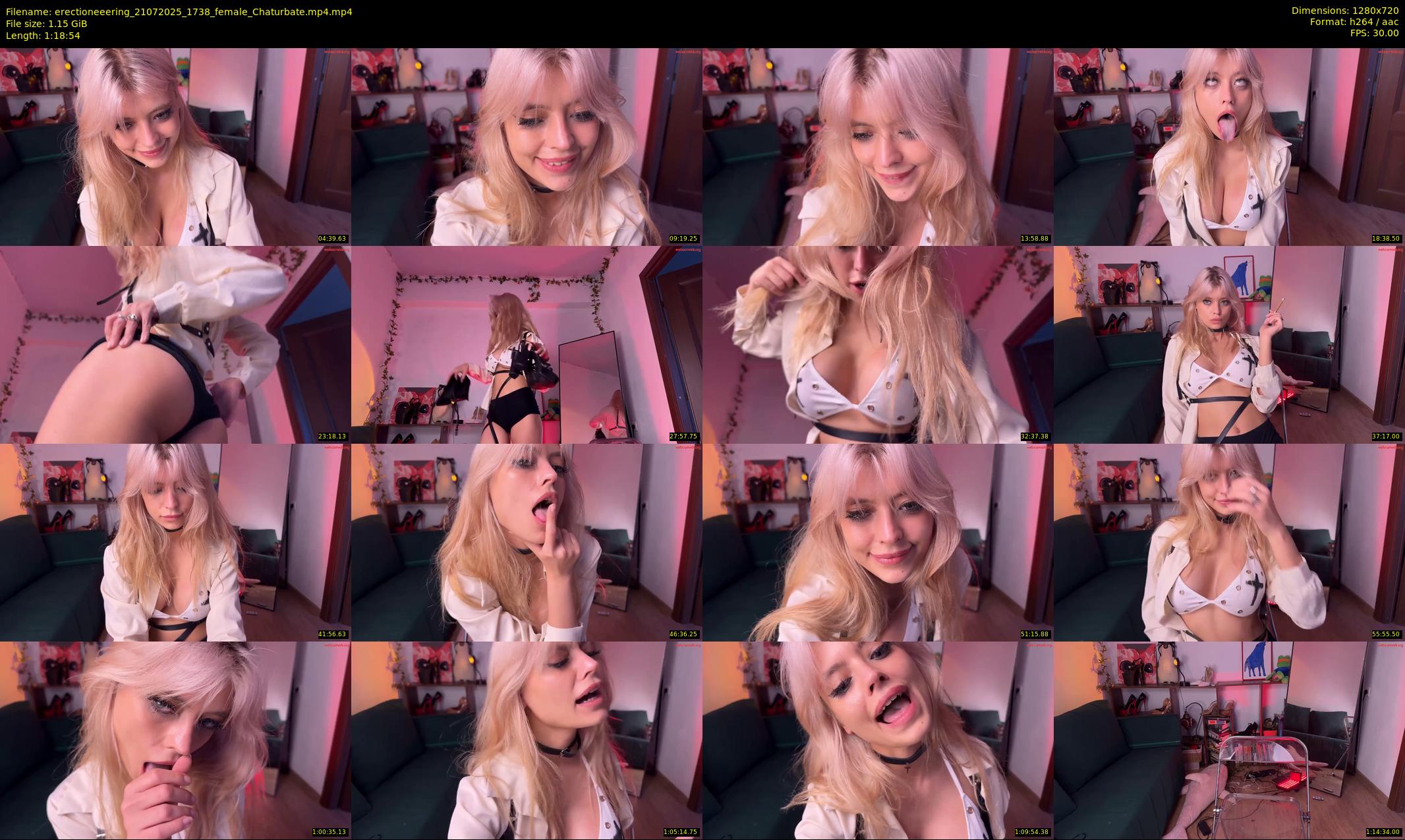 erectioneeering — 79 minute Chaturbate female cam show recording, 720p, Jul 21, 2025