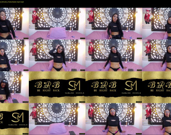 escar_let — 121 minute Chaturbate female cam show recording, 720p, Jul 22, 2025