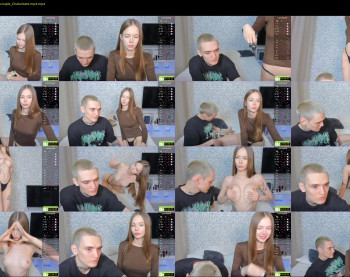 eshcka — 56 minute Chaturbate couple cam show recording, 720p, Jul 21, 2025