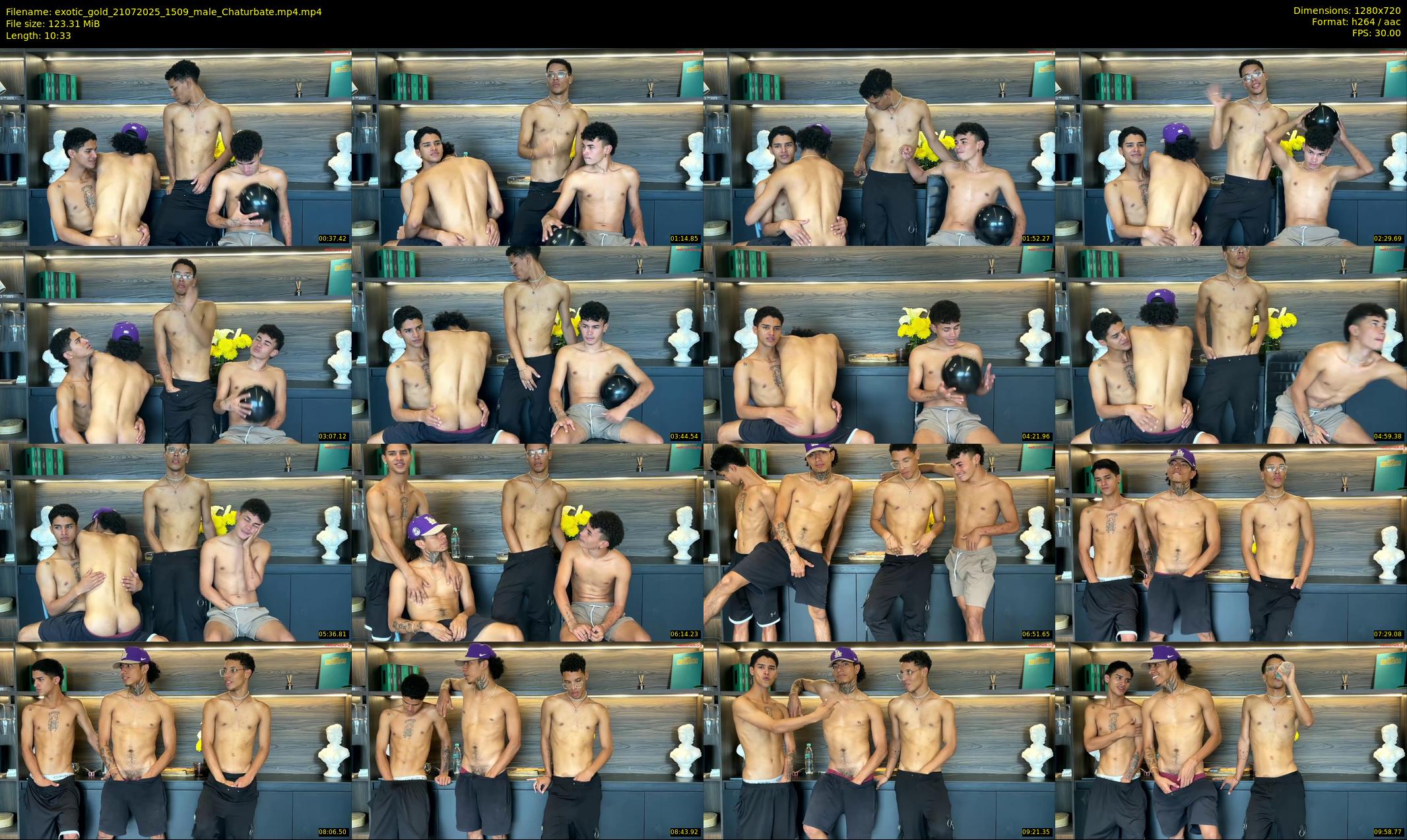 exotic_gold — 11 minute Chaturbate male cam show recording, 720p, Jul 21, 2025