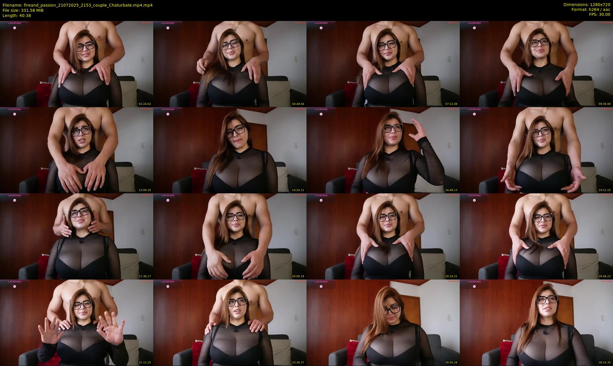 fireand_passion — 41 minute Chaturbate couple cam show recording, 720p, Jul 21, 2025