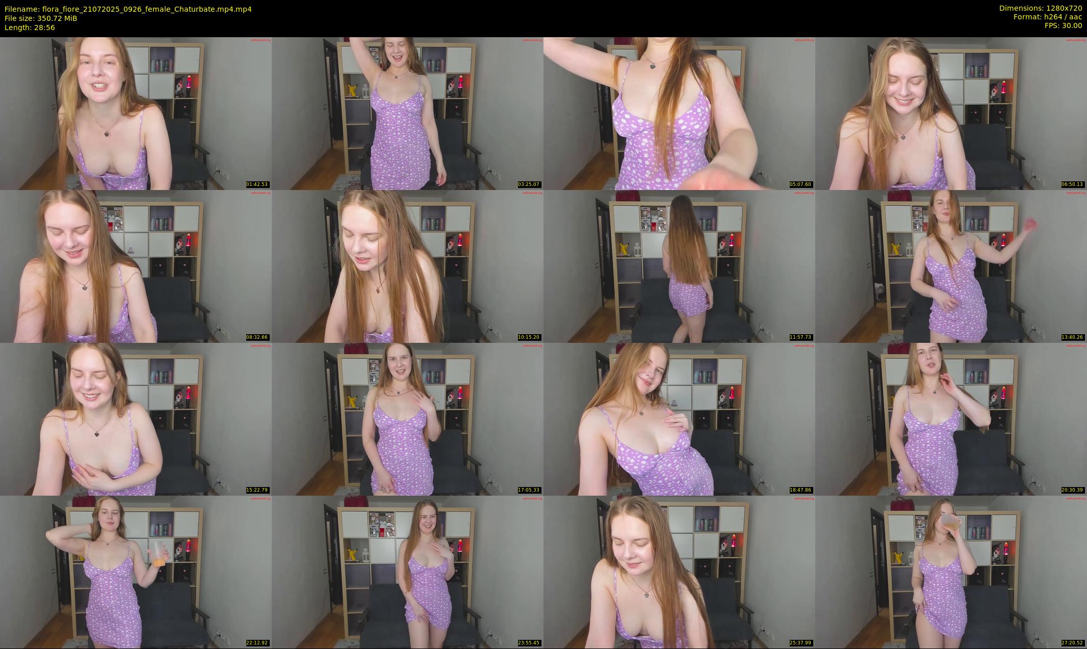 flora_fiore — 29 minute Chaturbate female cam show recording, 720p, Jul 21, 2025