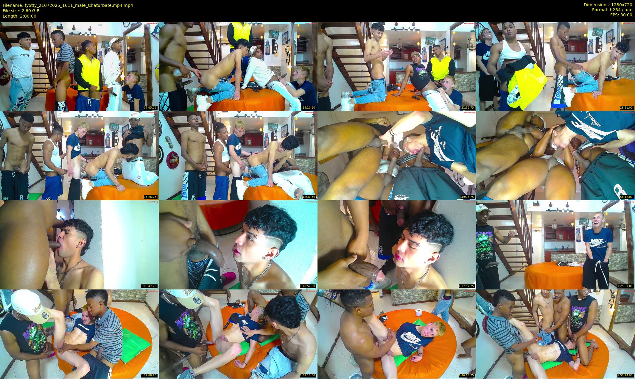 fyotty — 120 minute Chaturbate male cam show recording, 720p, Jul 21, 2025