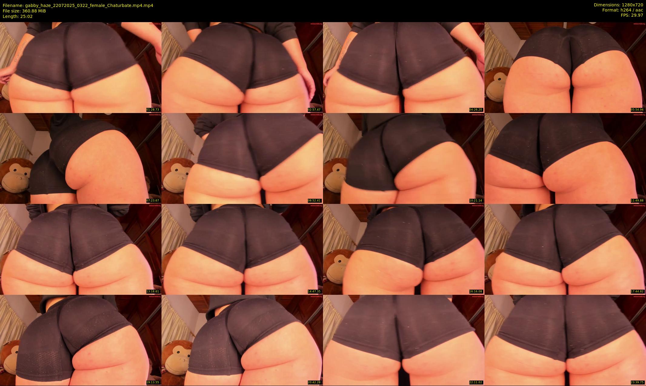 gabby_haze — 26 minute Chaturbate female cam show recording, 720p, Jul 22, 2025