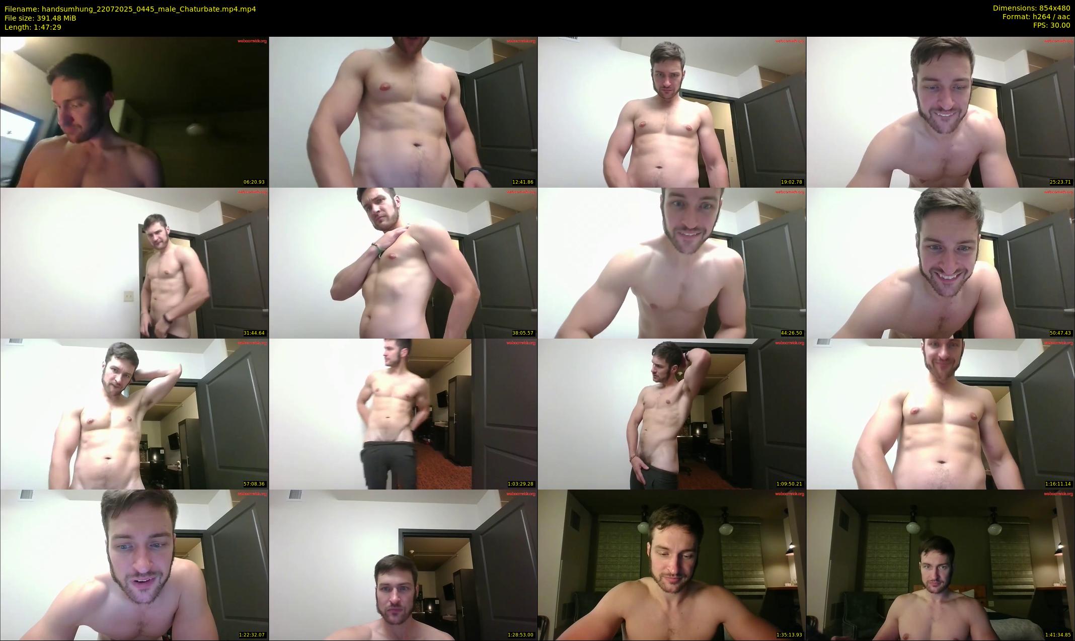 handsumhung — 108 minute Chaturbate male cam show recording, 480p, Jul 22, 2025