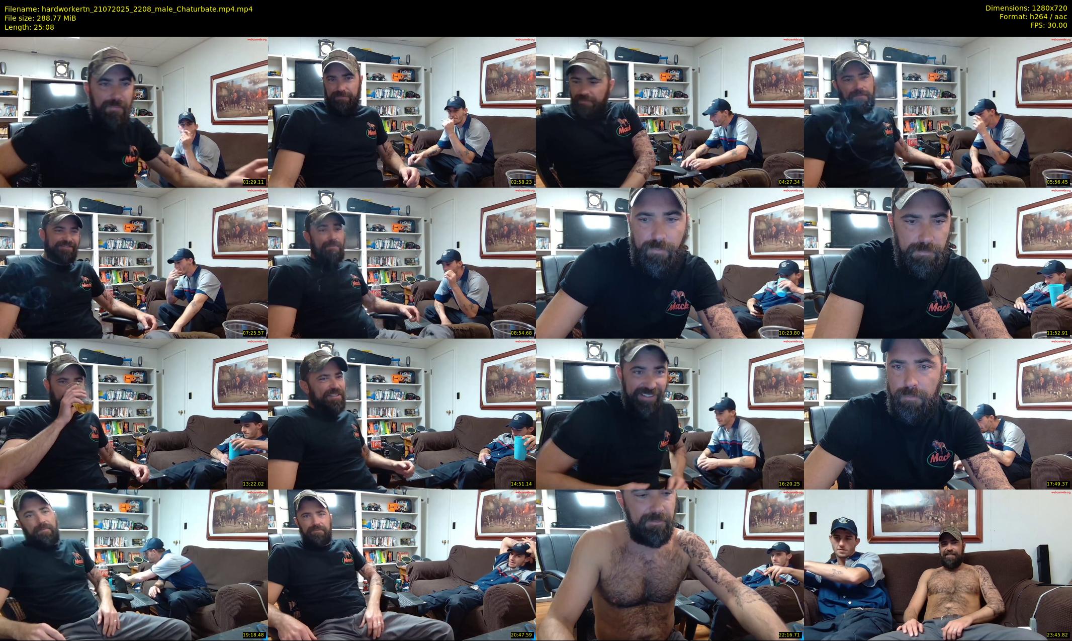 hardworkertn — 26 minute Chaturbate male cam show recording, 720p, Jul 21, 2025
