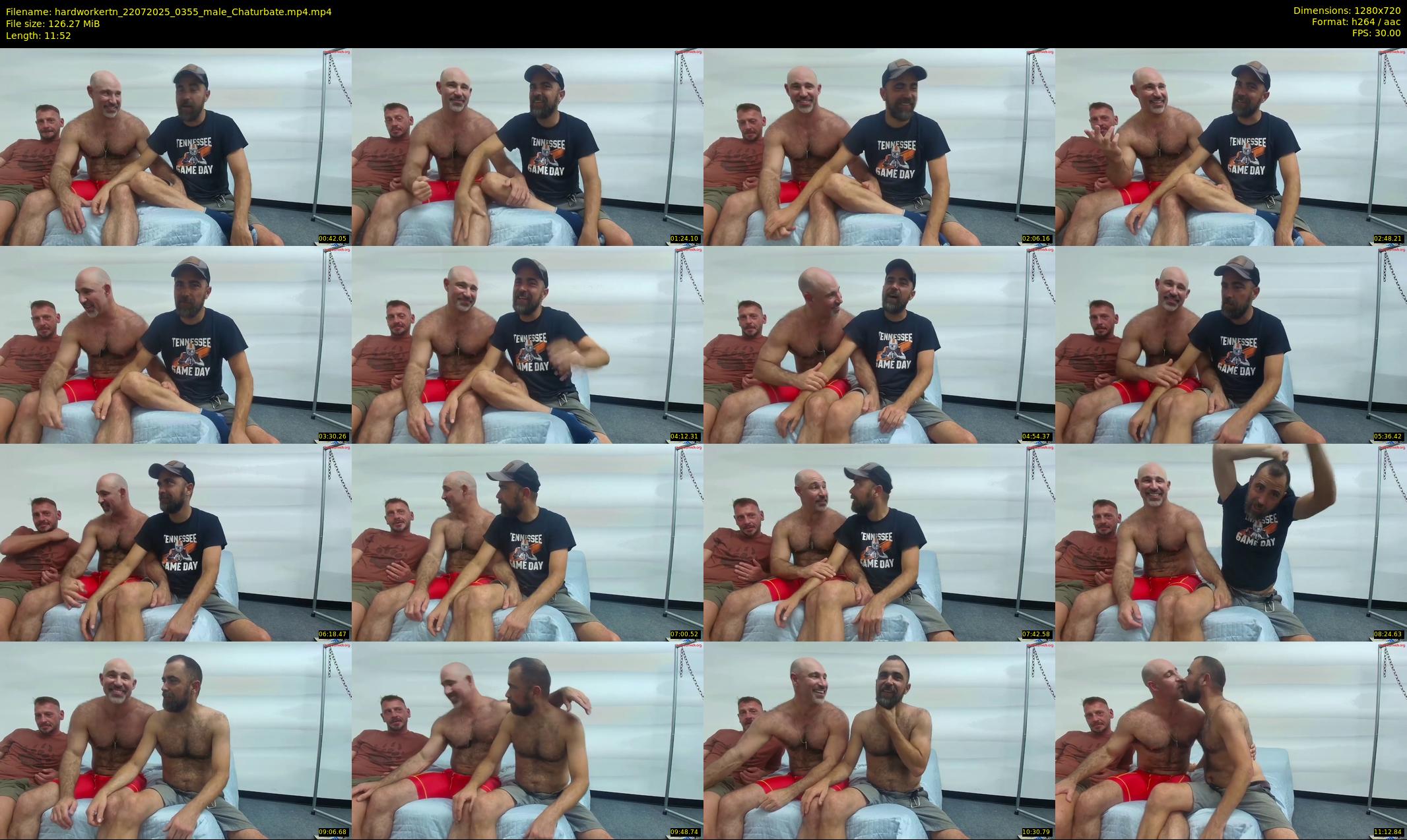 hardworkertn — 12 minute Chaturbate male cam show recording, 720p, Jul 22, 2025