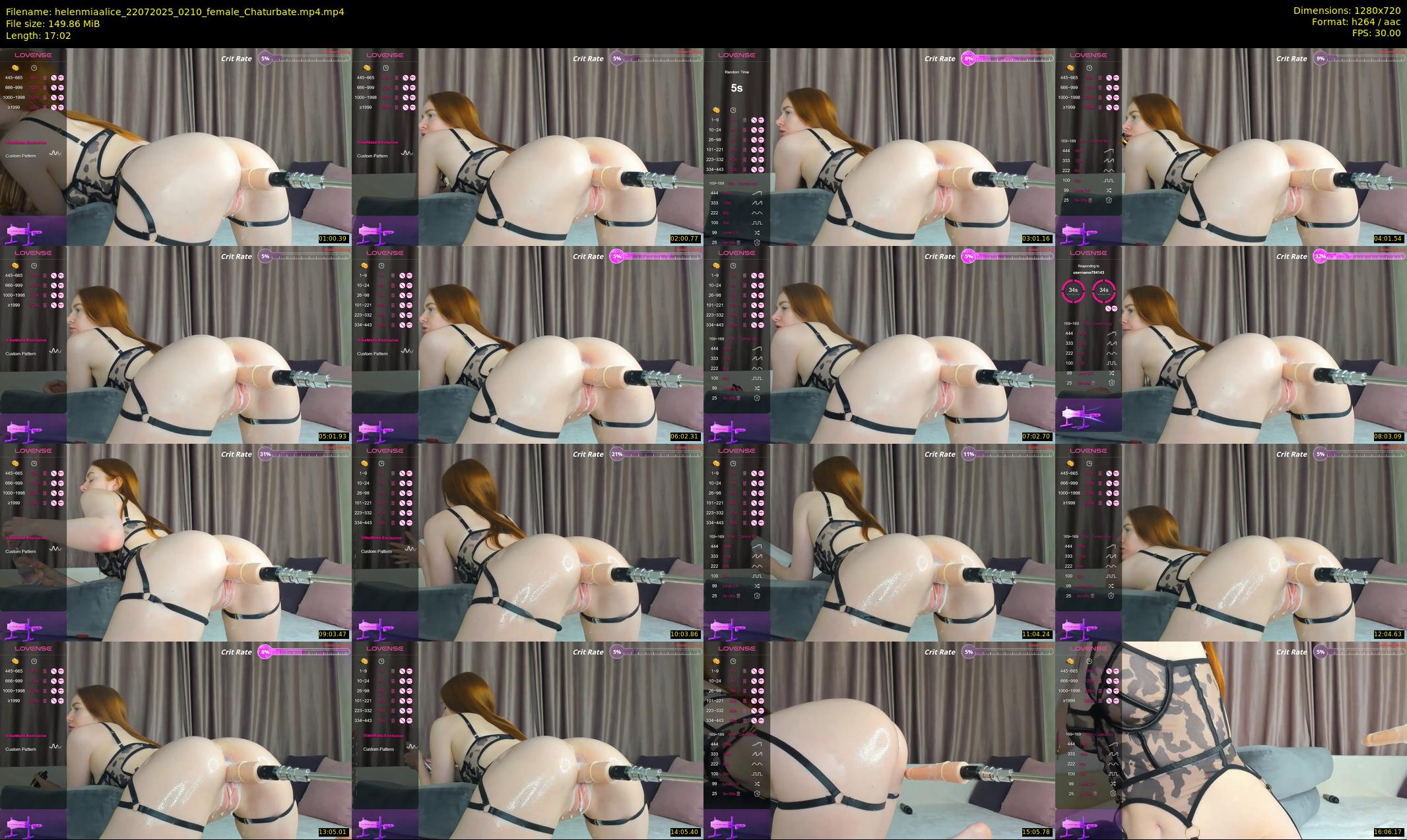 helenmiaalice — 18 minute Chaturbate couple cam show recording, 720p, Jul 22, 2025