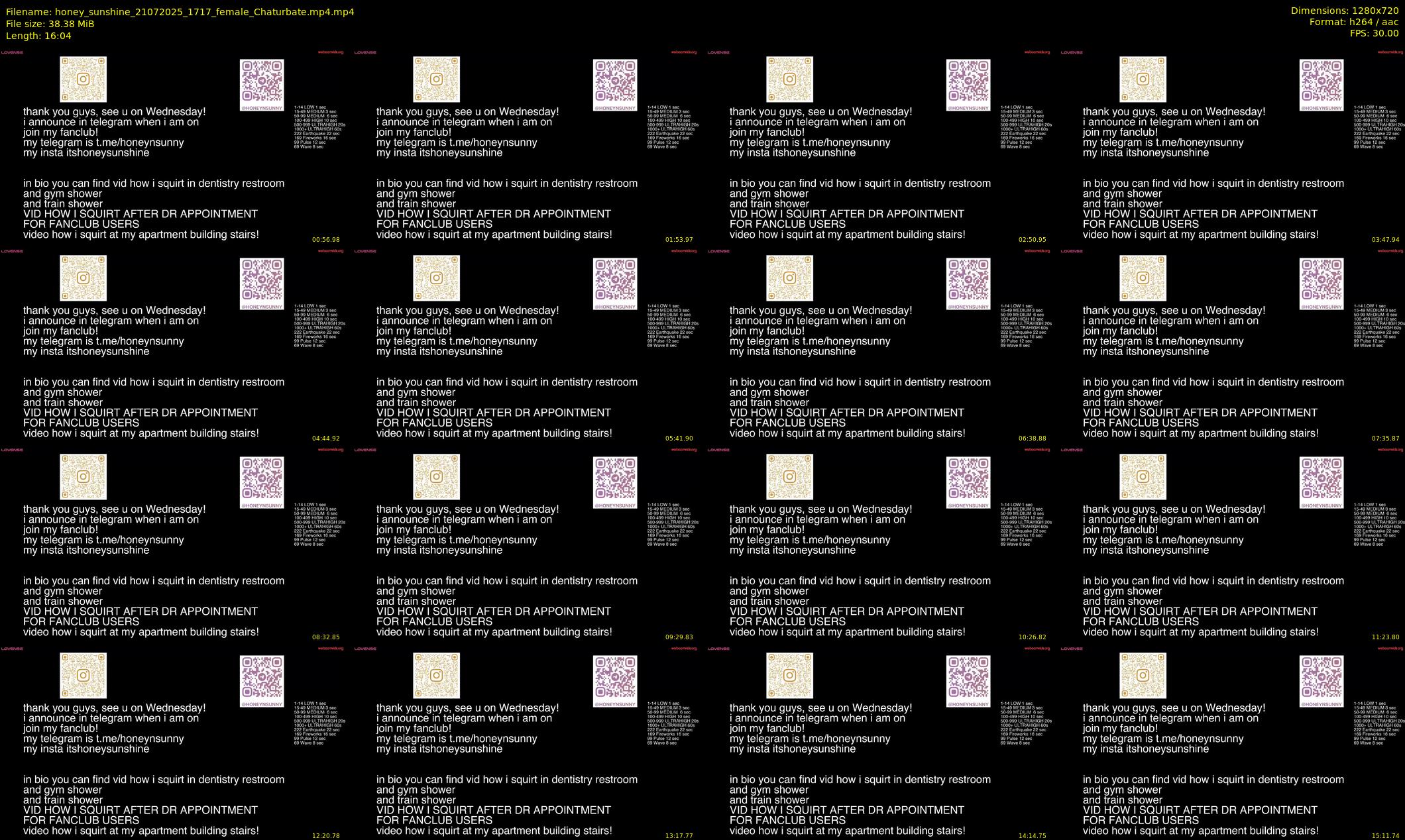 honey_sunshine — 17 minute Chaturbate couple cam show recording, 720p, Jul 21, 2025