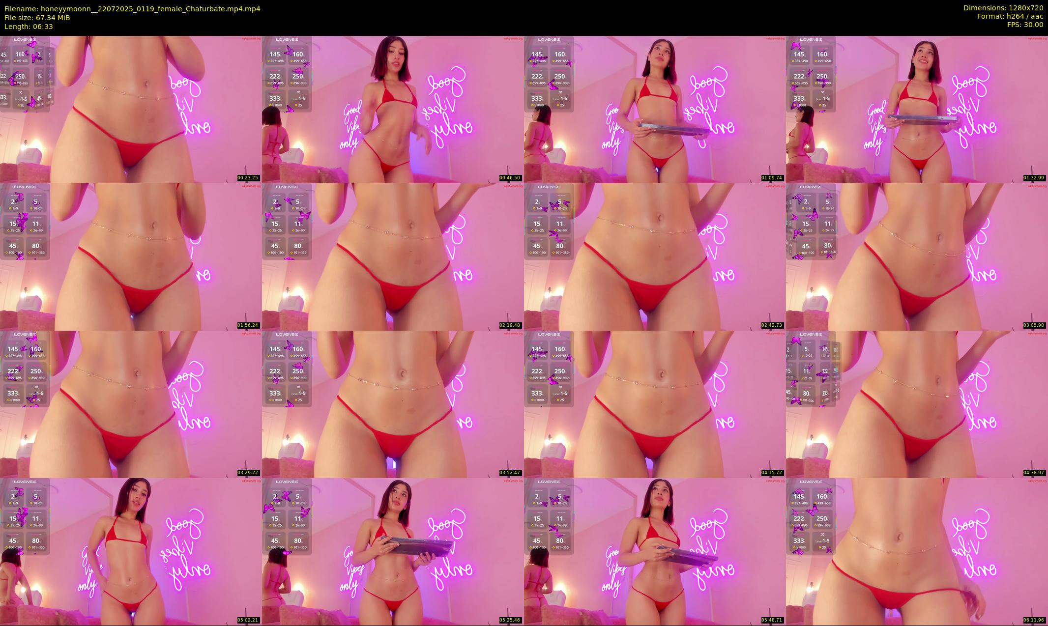 honeyymoonn_ — 7 minute Chaturbate female cam show recording, 720p, Jul 22, 2025