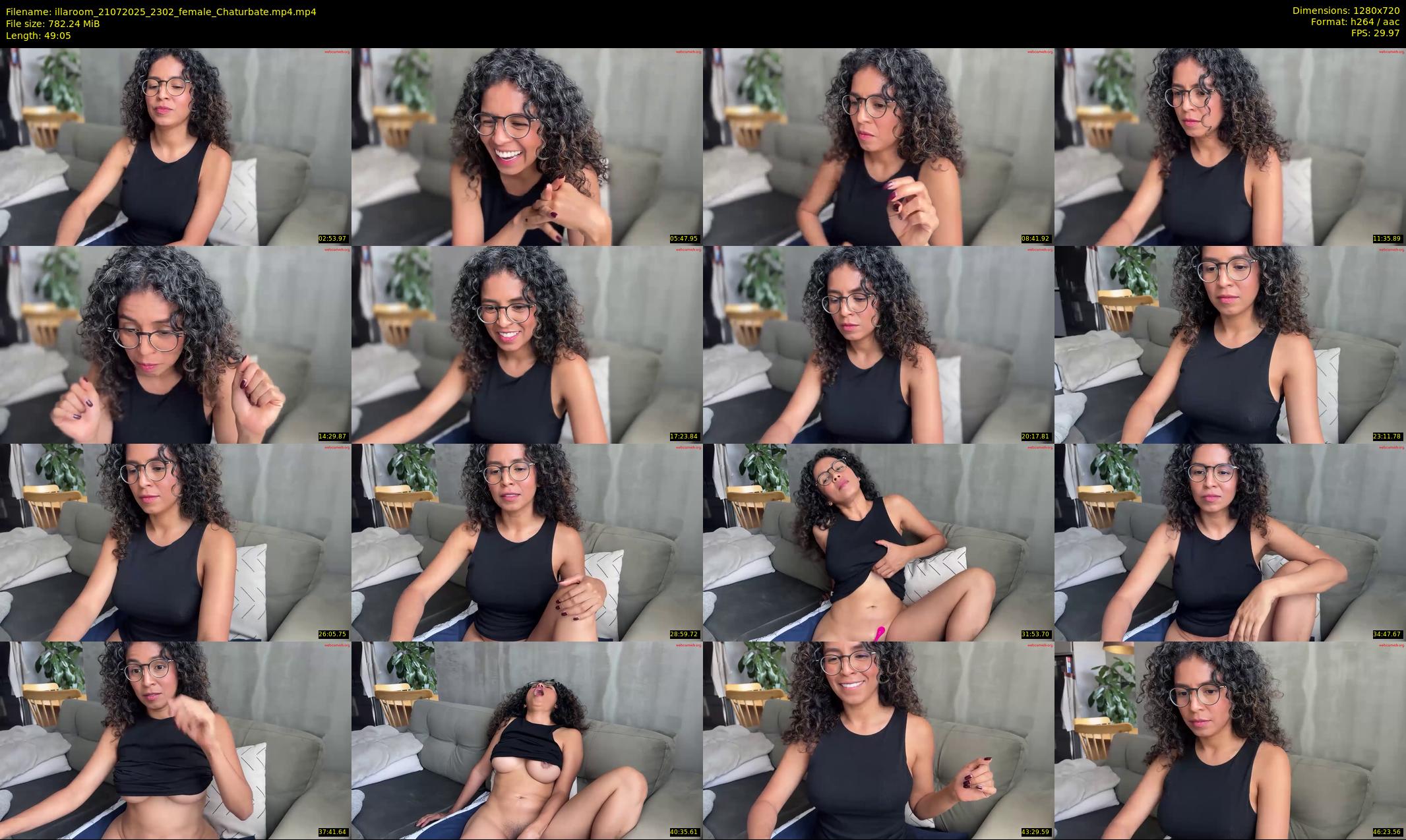 illaroom — 50 minute Chaturbate female cam show recording, 720p, Jul 21, 2025
