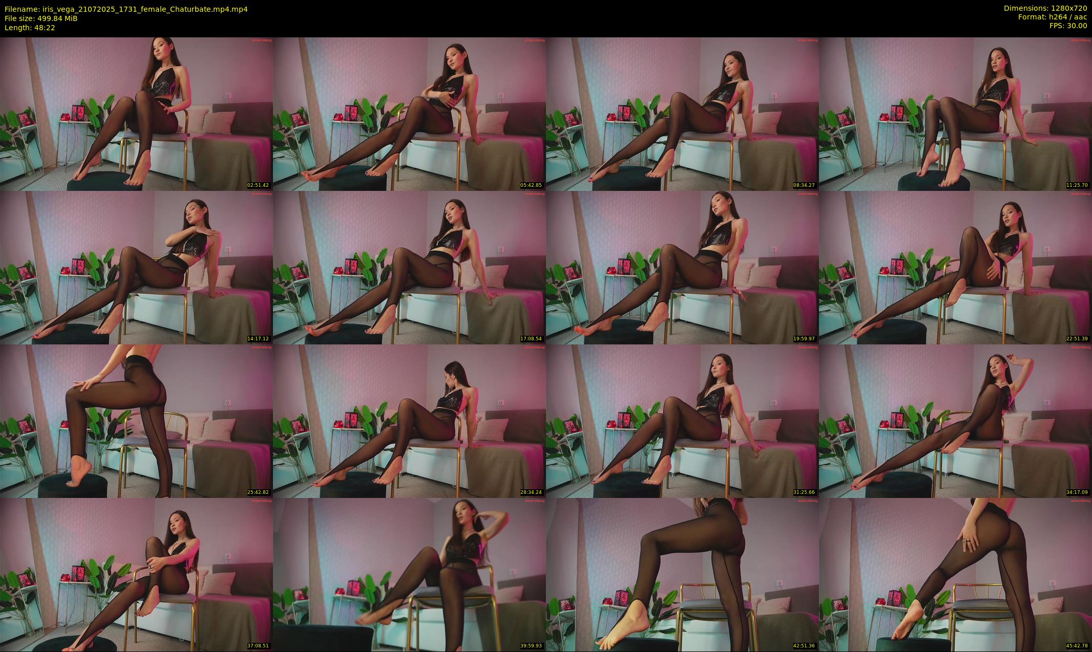 iris_vega — 49 minute Chaturbate female cam show recording, 720p, Jul 21, 2025