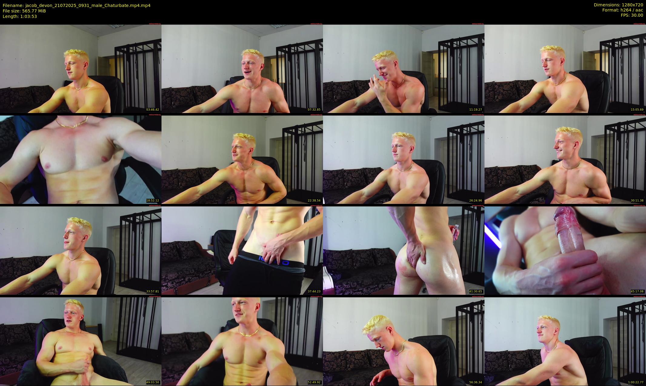 jacob_devon — 64 minute Chaturbate male cam show recording, 720p, Jul 21, 2025