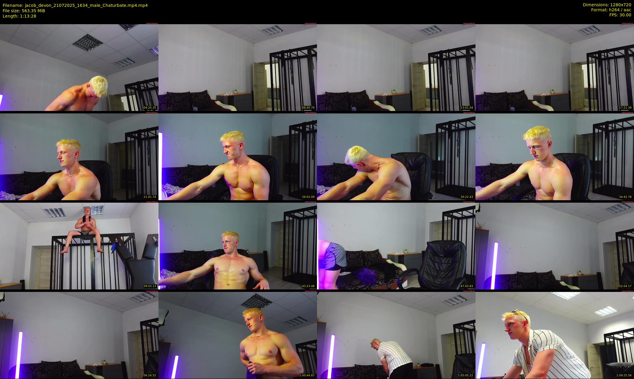 jacob_devon — 74 minute Chaturbate male cam show recording, 720p, Jul 21, 2025