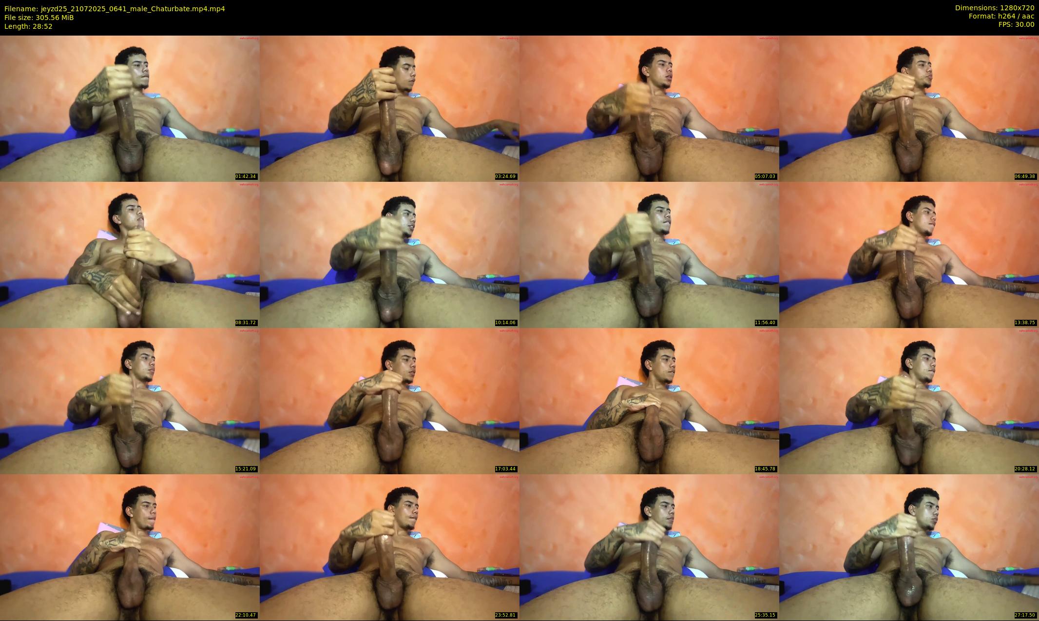 jeyzd25 — 29 minute Chaturbate male cam show recording, 720p, Jul 21, 2025