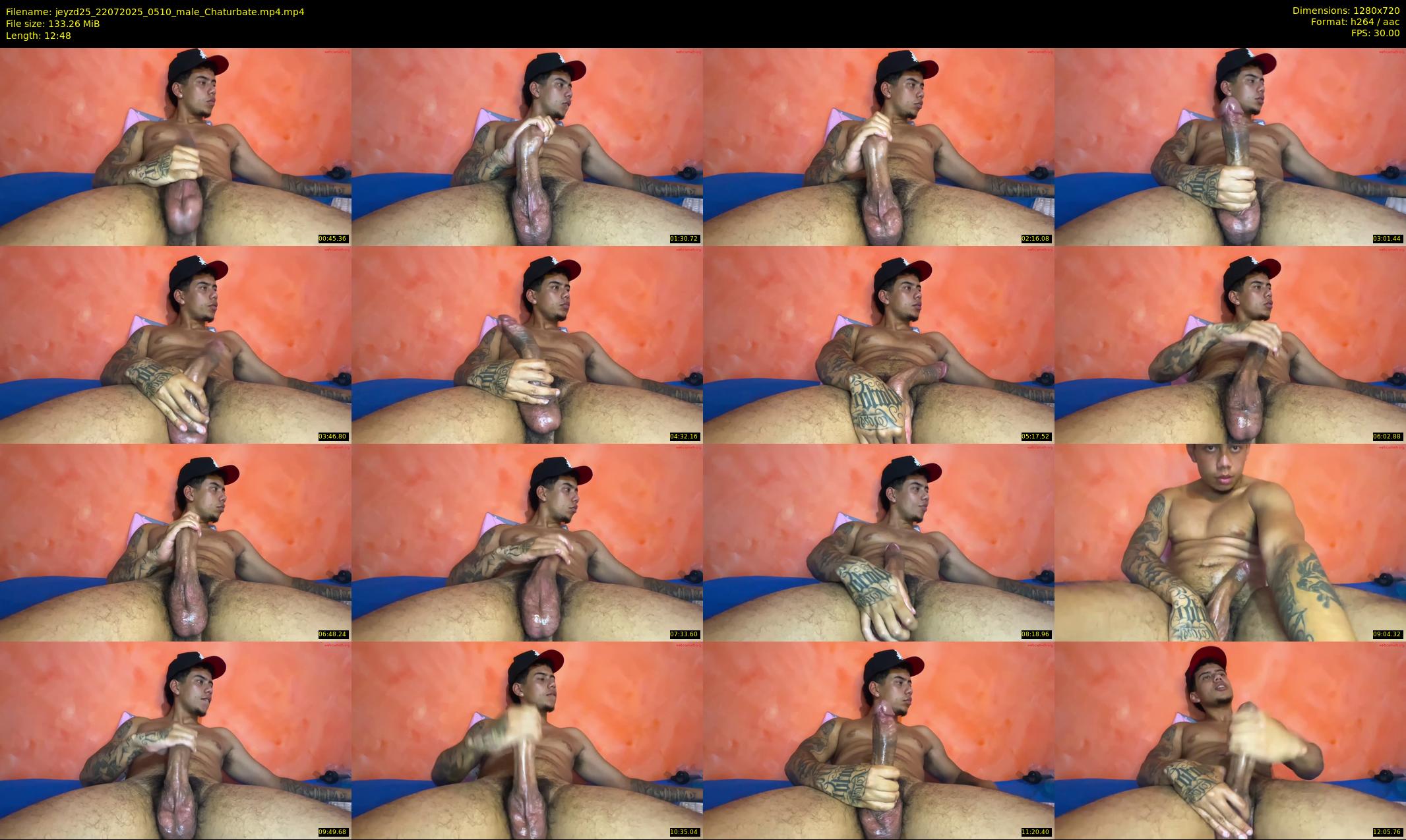 jeyzd25 — 13 minute Chaturbate male cam show recording, 720p, Jul 22, 2025