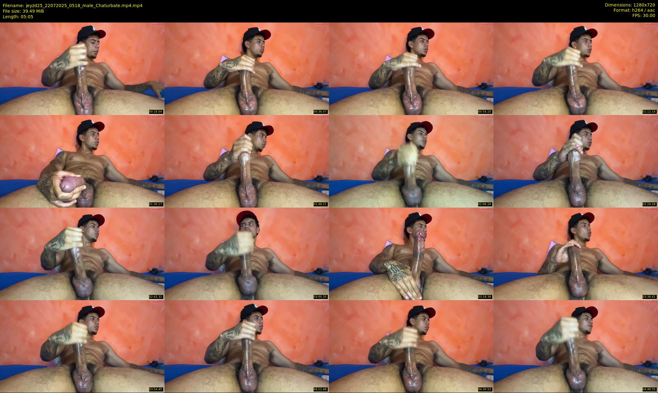 jeyzd25 — 6 minute Chaturbate male cam show recording, 720p, Jul 22, 2025