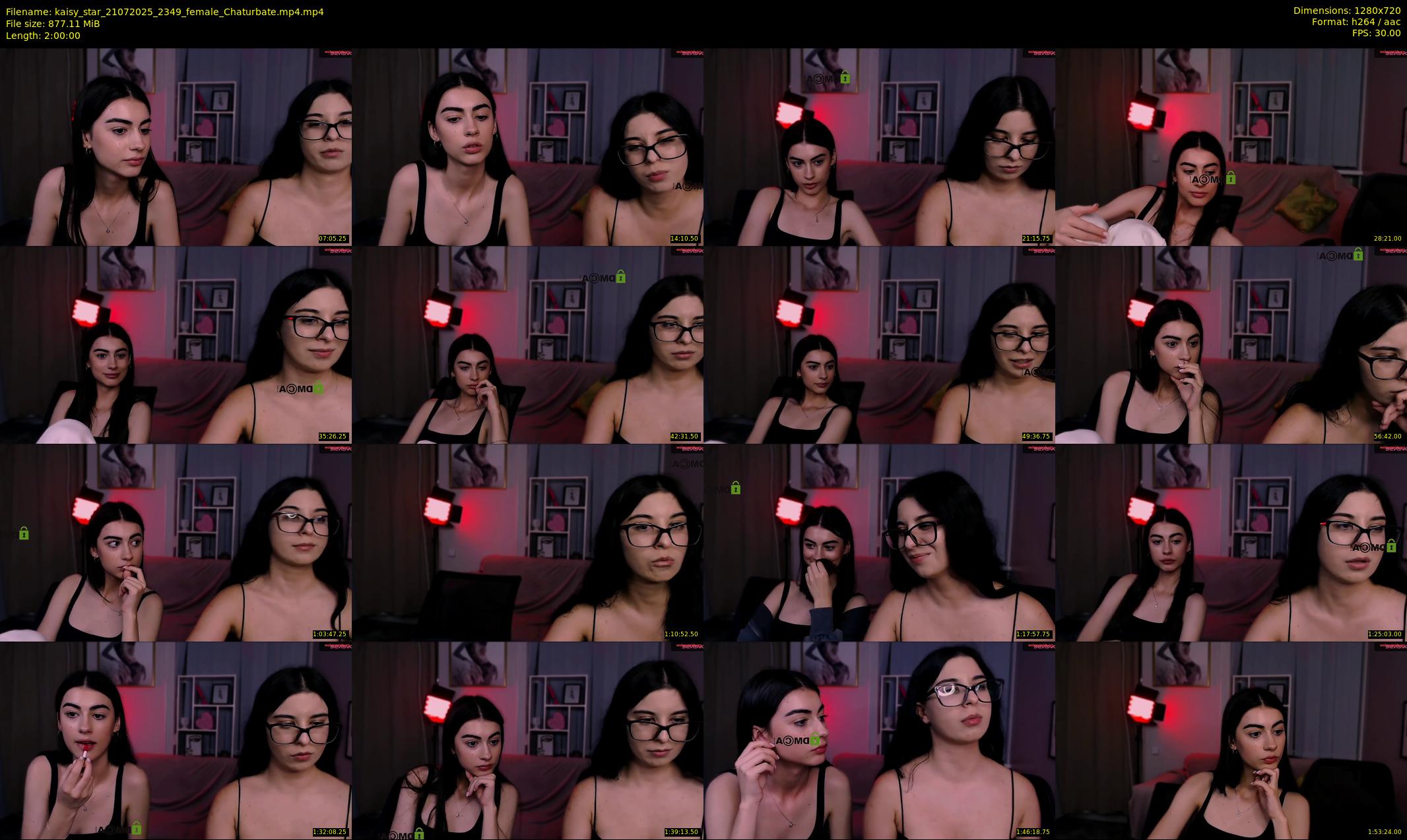 kaisy_star — 120 minute Chaturbate female cam show recording, 720p, Jul 21, 2025