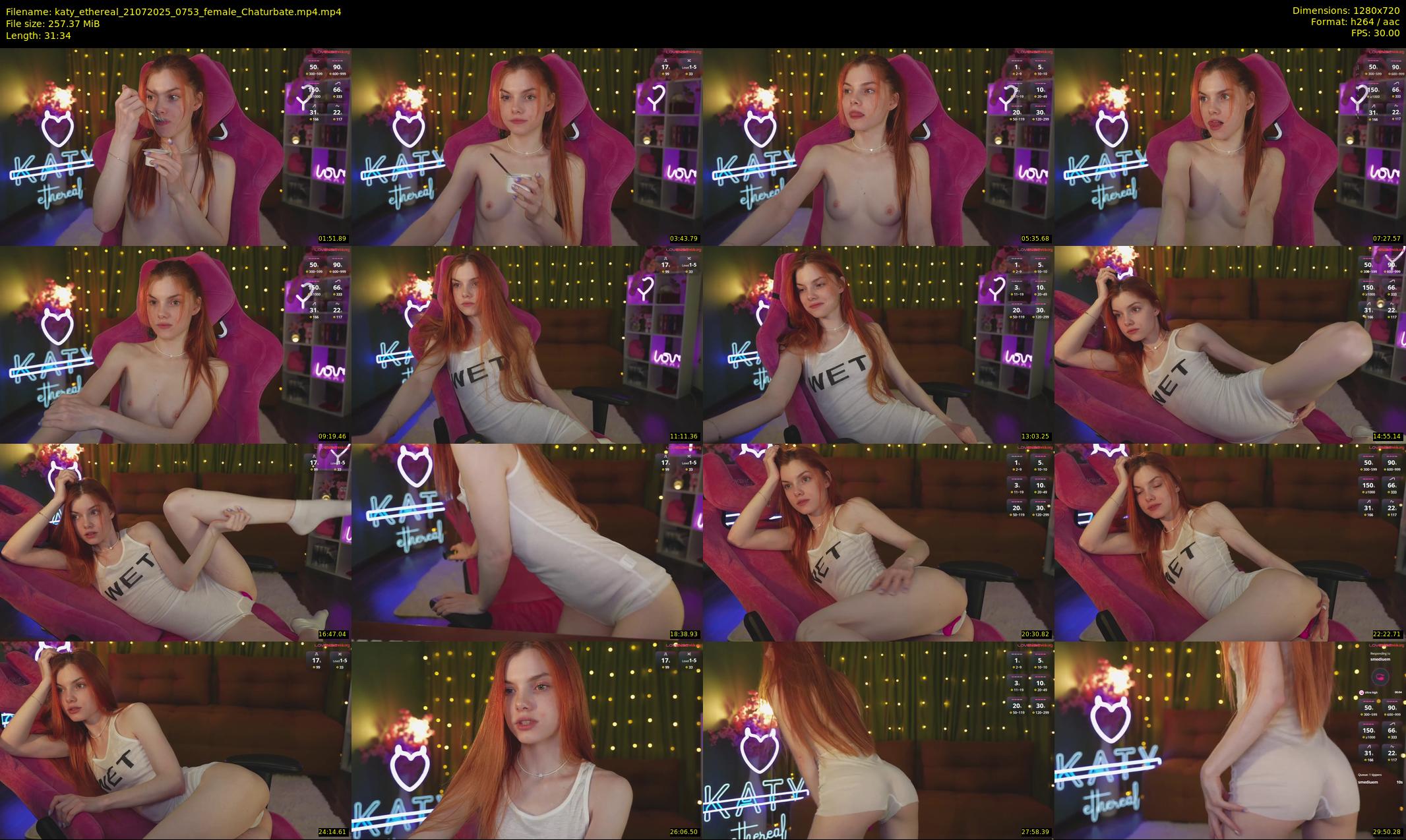 katy_ethereal — 32 minute Chaturbate female cam show recording, 720p, Jul 21, 2025