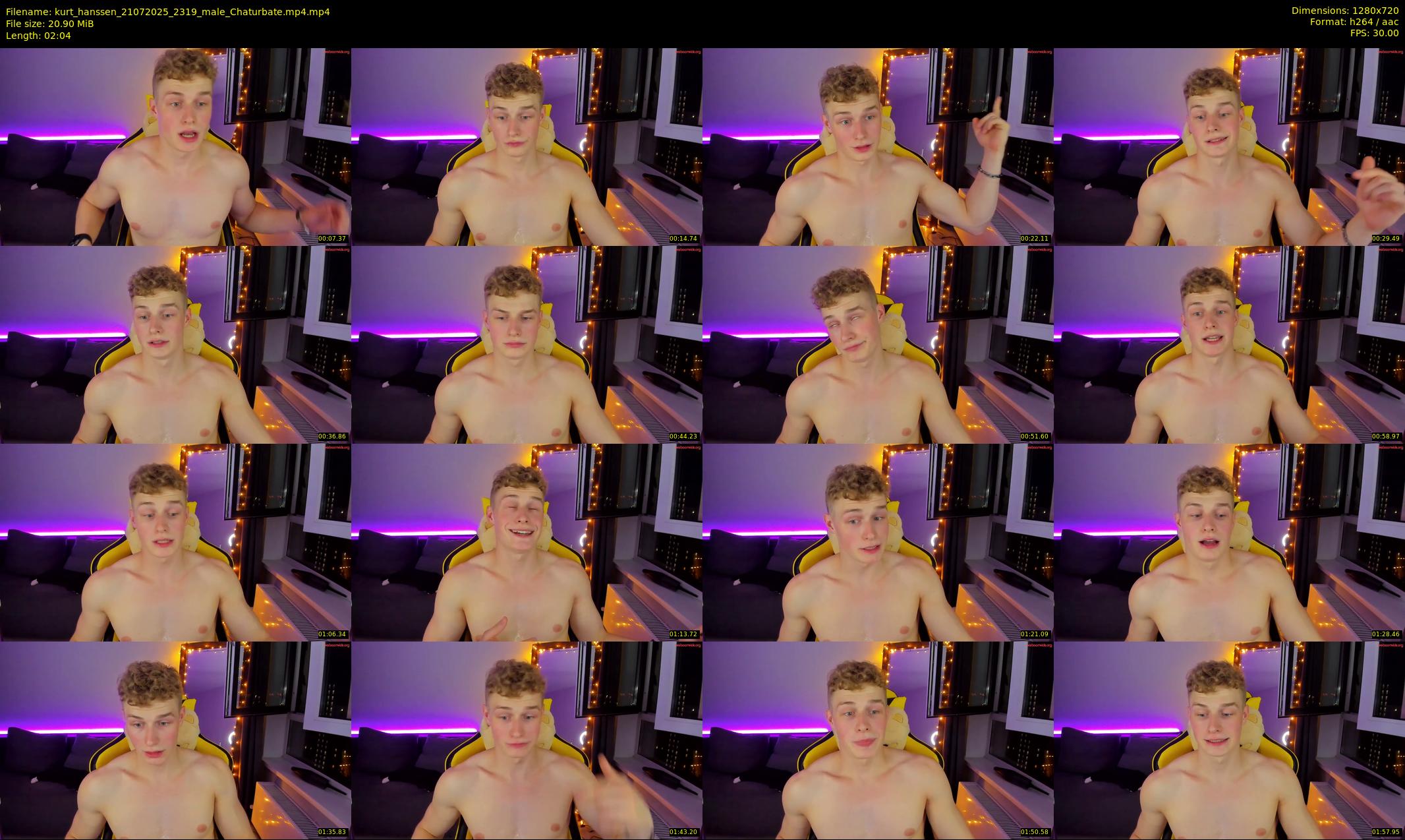 kurt_hanssen — 3 minute Chaturbate male cam show recording, 720p, Jul 21, 2025