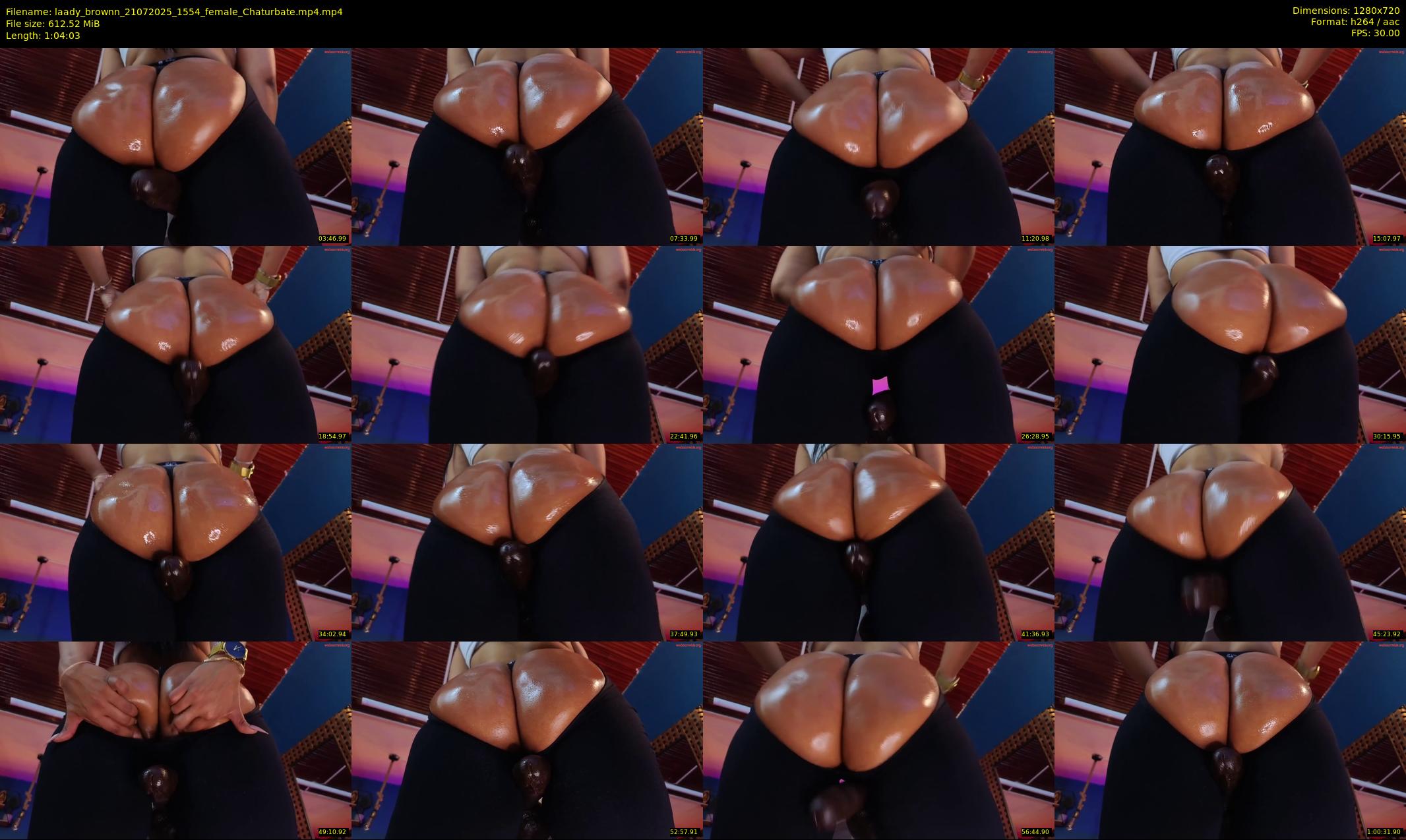 laady_brownn — 65 minute Chaturbate female cam show recording, 720p, Jul 21, 2025