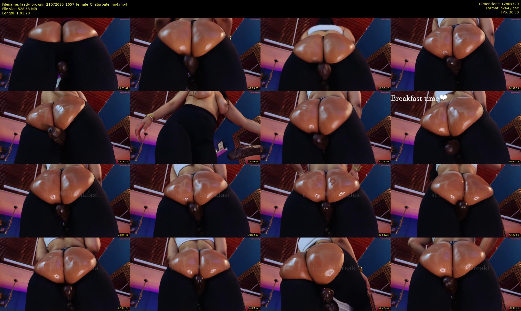 laady_brownn — 62 minute Chaturbate female cam show recording, 720p, Jul 21, 2025