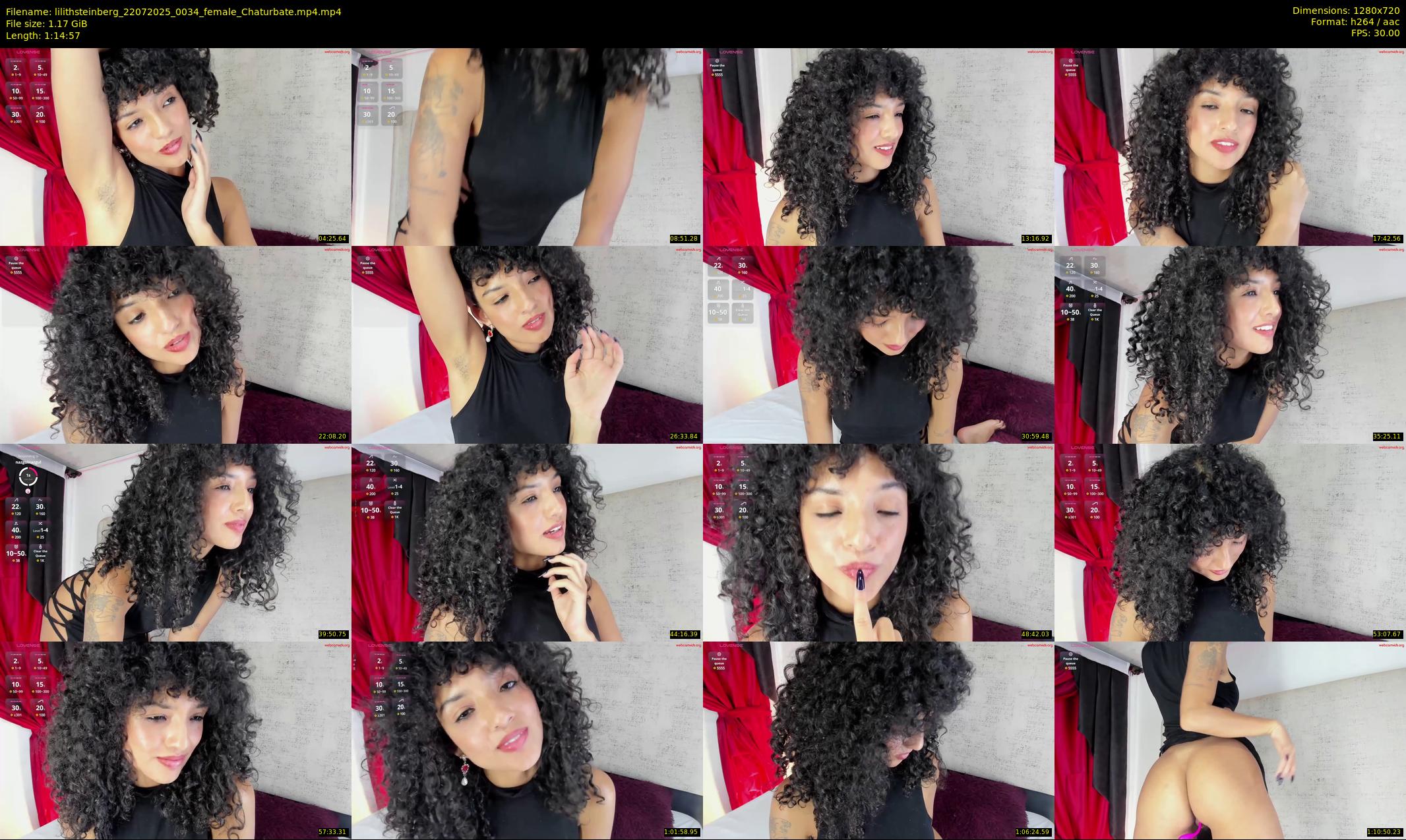 lilithsteinberg — 75 minute Chaturbate female cam show recording, 720p, Jul 22, 2025