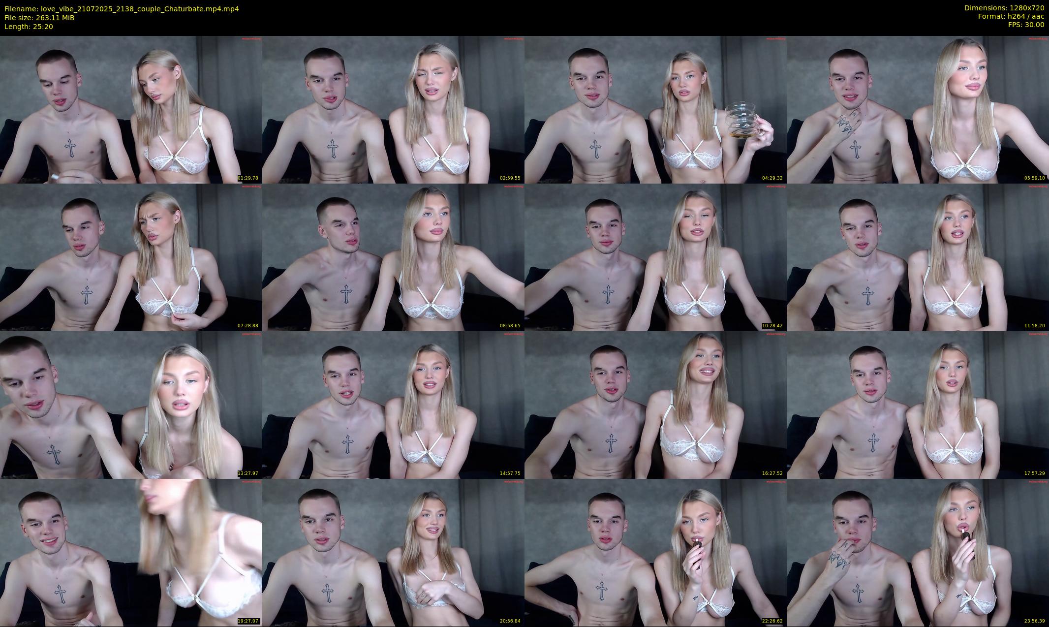 love_vibe — 26 minute Chaturbate couple cam show recording, 720p, Jul 21, 2025