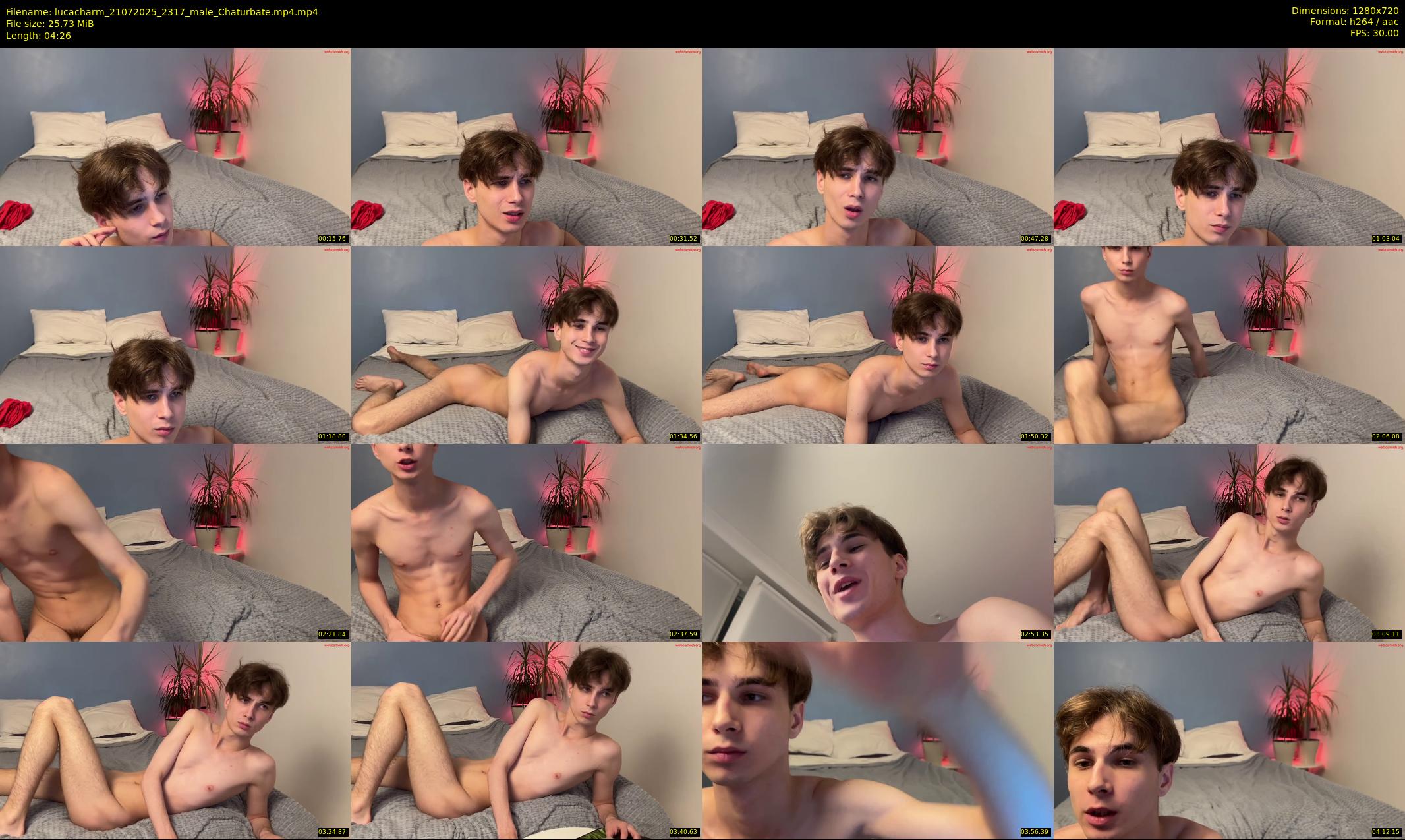 lucacharm — 5 minute Chaturbate male cam show recording, 720p, Jul 21, 2025