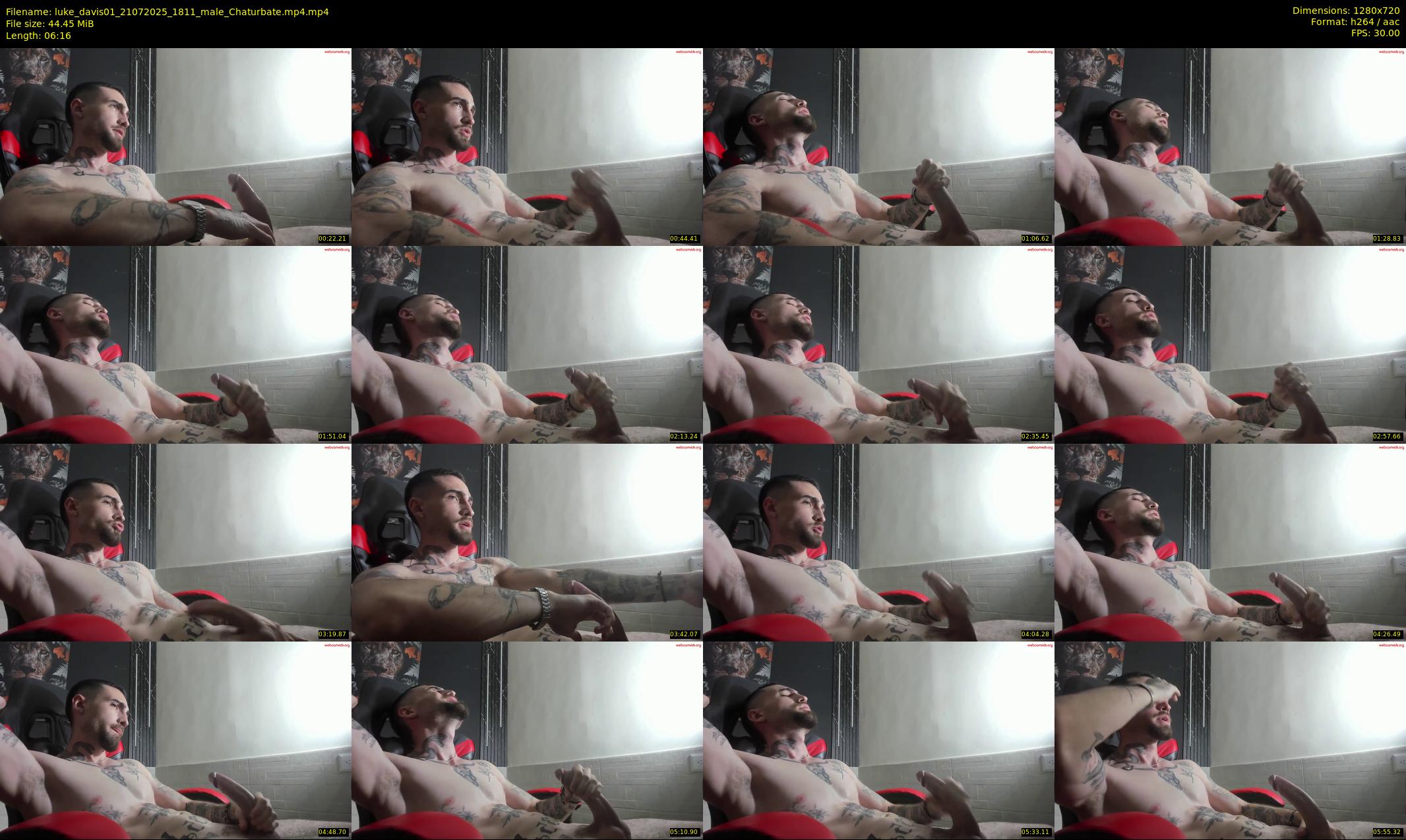 luke_davis01 — 7 minute Chaturbate male cam show recording, 720p, Jul 21, 2025