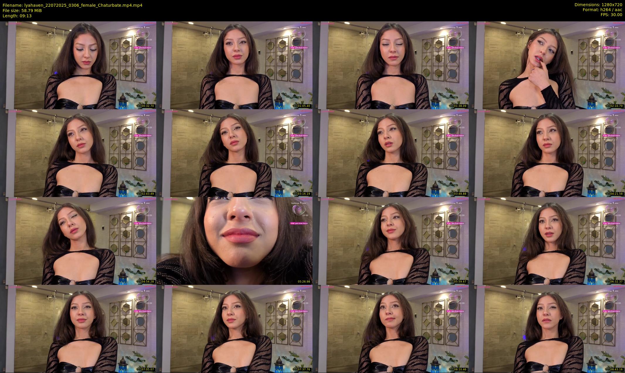 lyahaven — 10 minute Chaturbate female cam show recording, 720p, Jul 22, 2025