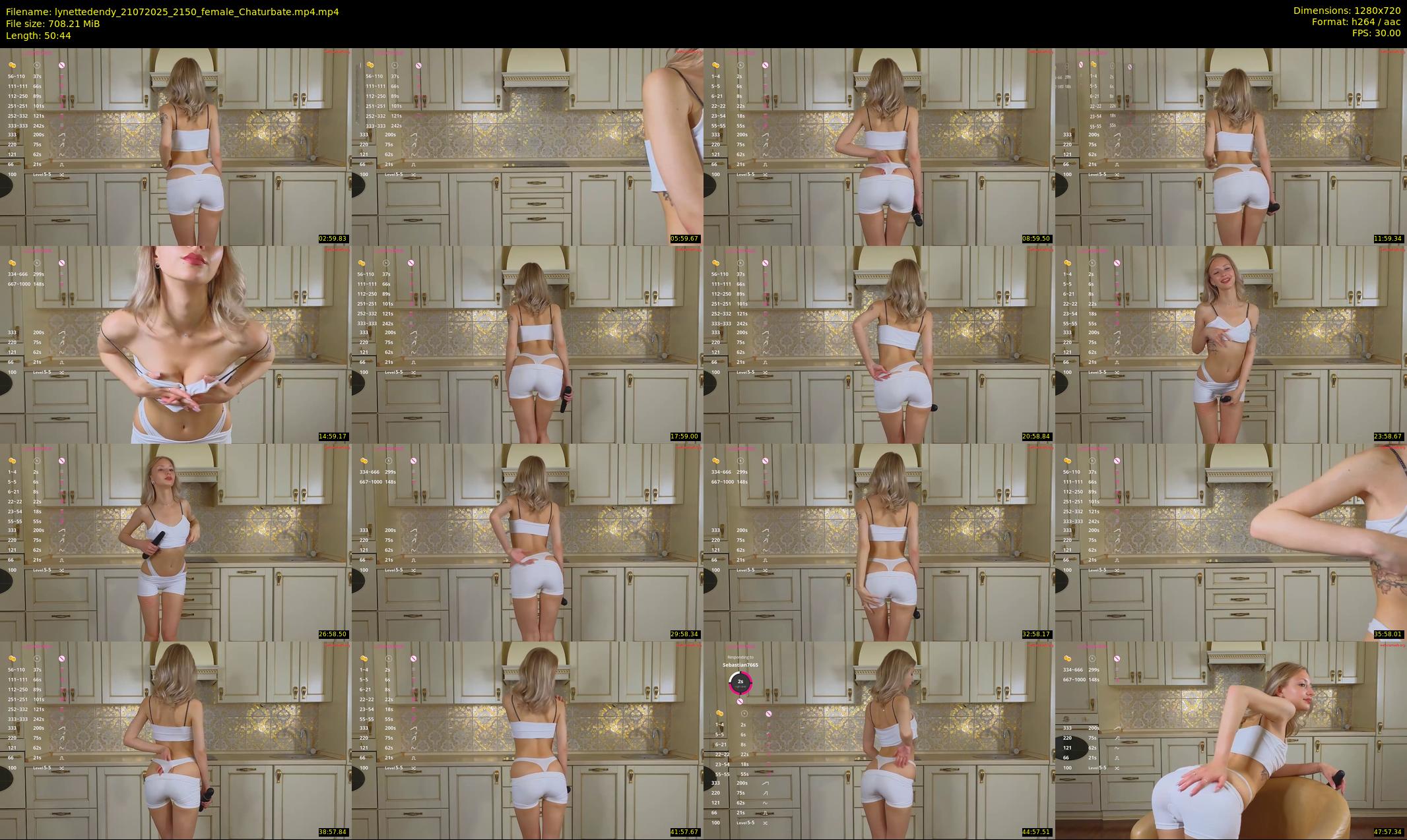 lynettedendy — 51 minute Chaturbate female cam show recording, 720p, Jul 21, 2025