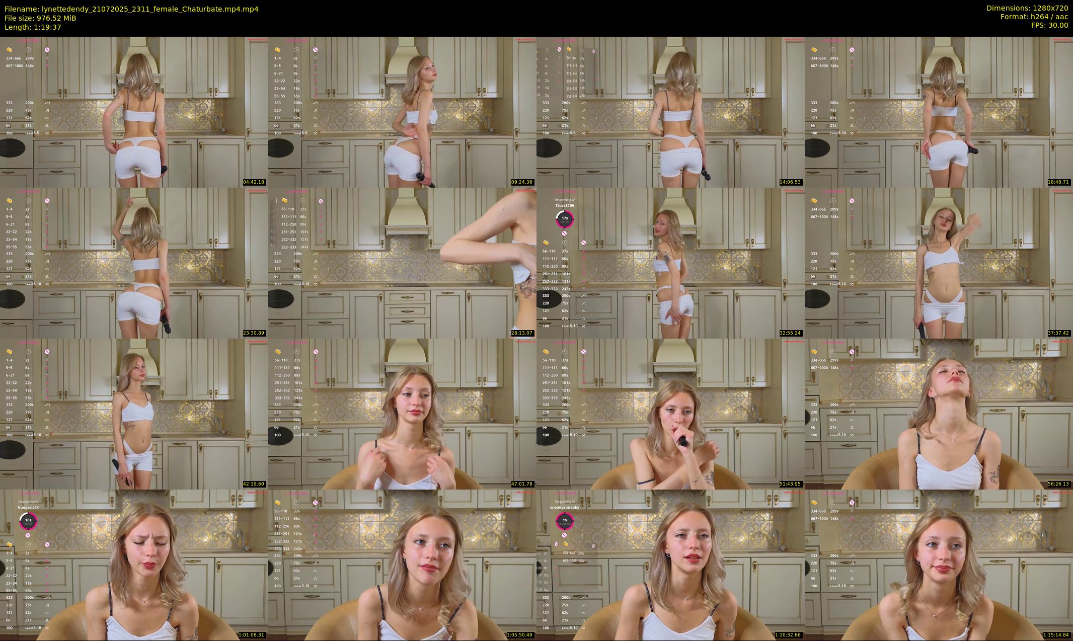 lynettedendy — 80 minute Chaturbate female cam show recording, 720p, Jul 21, 2025