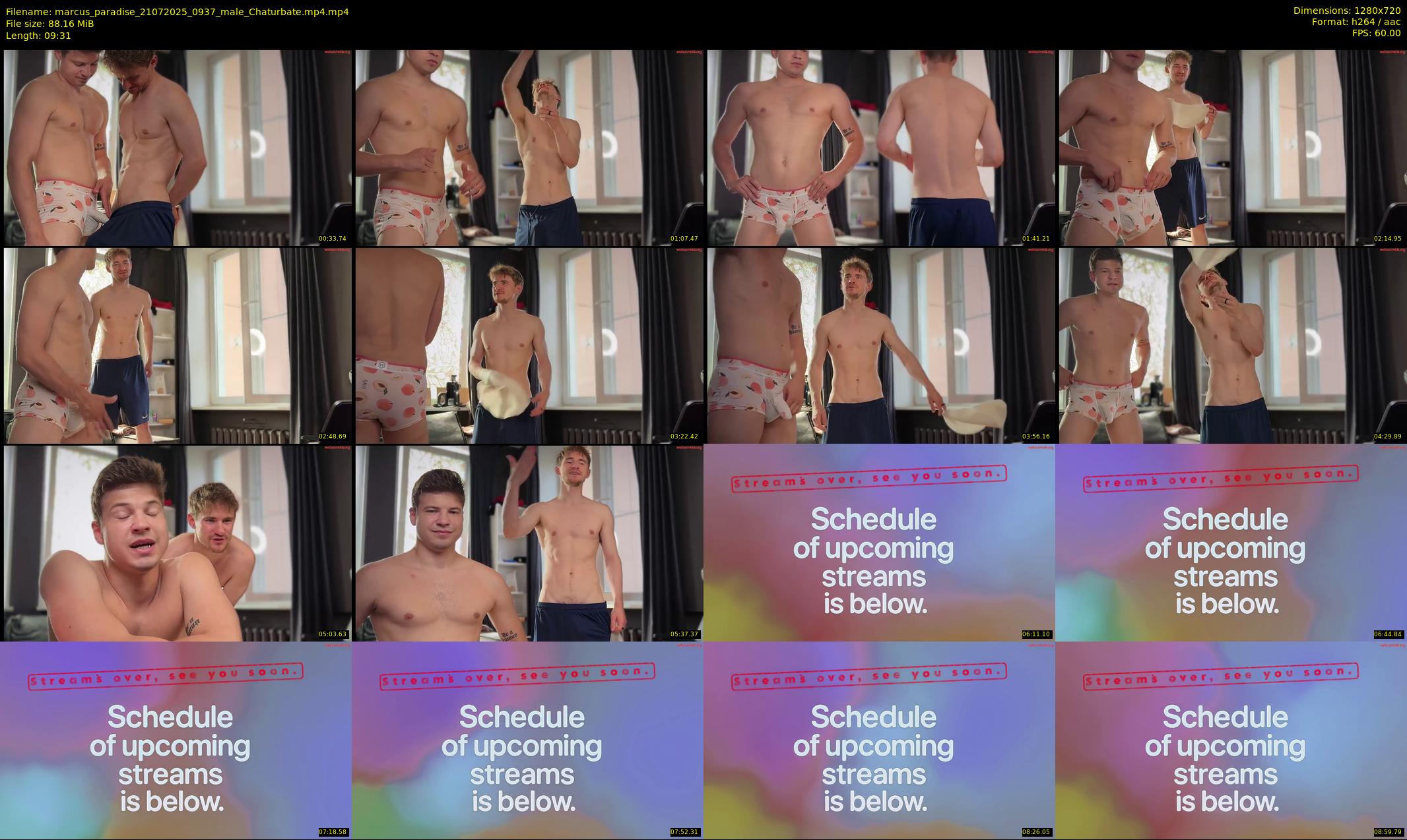 marcus_paradise — 10 minute Chaturbate male cam show recording, 720p, Jul 21, 2025