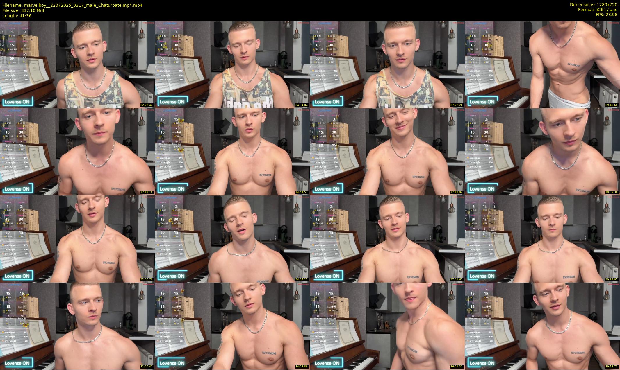 marvelboy_ — 42 minute Chaturbate male cam show recording, 720p, Jul 22, 2025