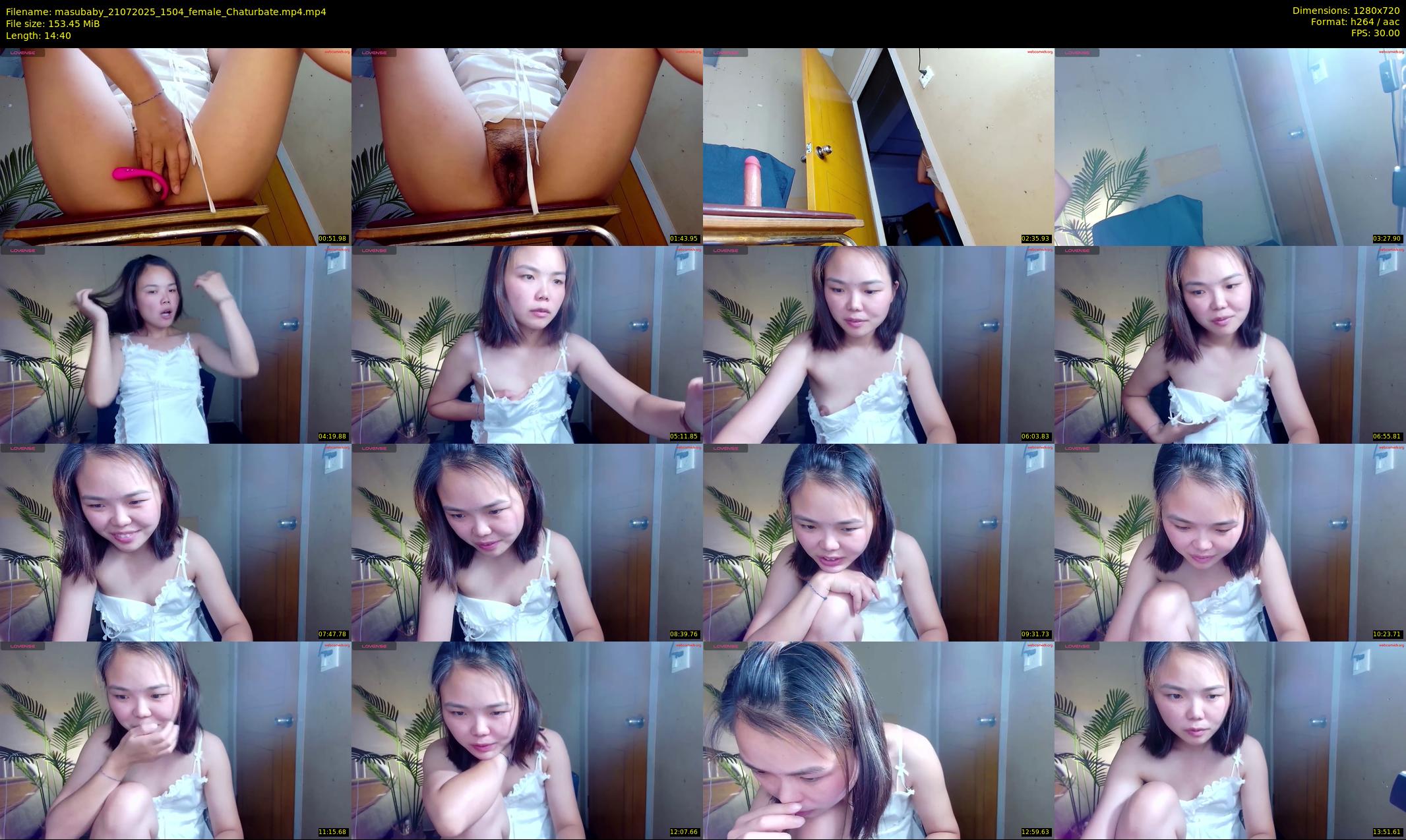 masubaby — 15 minute Chaturbate female cam show recording, 720p, Jul 21, 2025